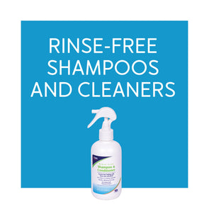 Rinse Free Shampoos and Personal Cleaners - Carex Health Brands