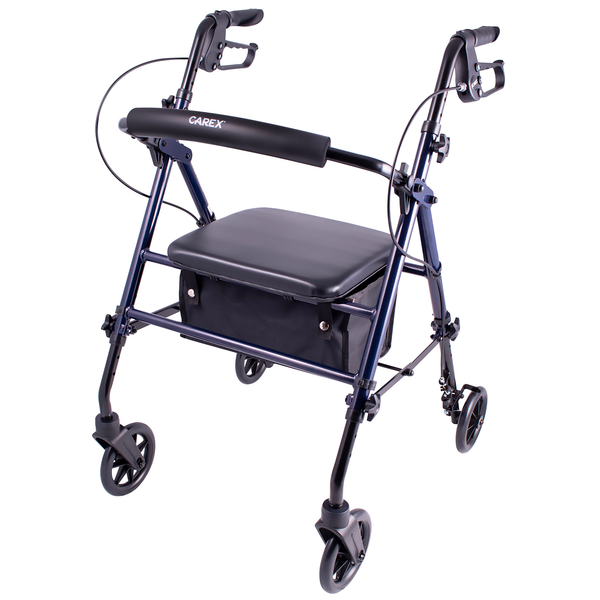 Carex Step 'N Rest® Rolling Walker - Carex Health Brands