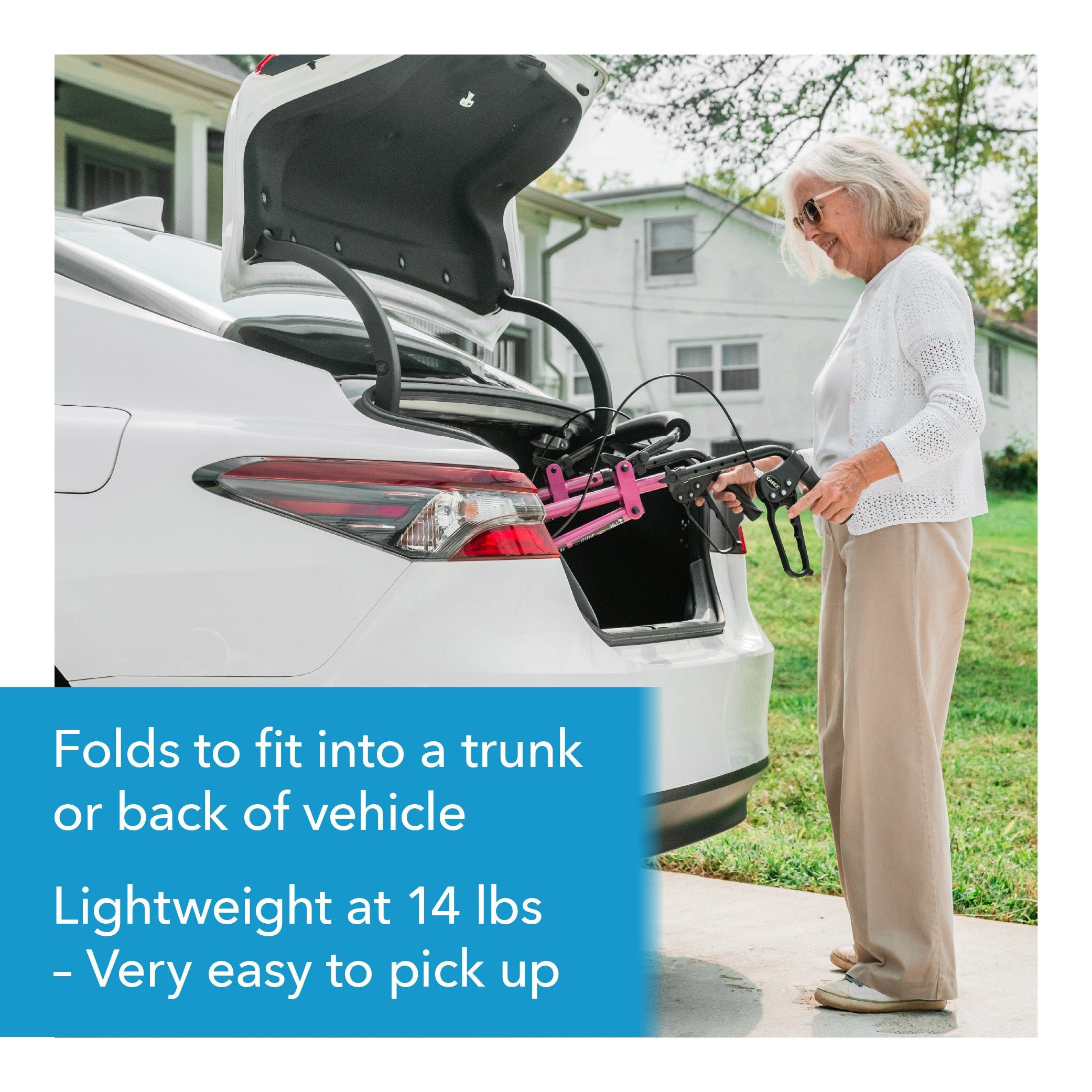 Carex Step 'N Rest® Rolling Walker - Carex Health Brands