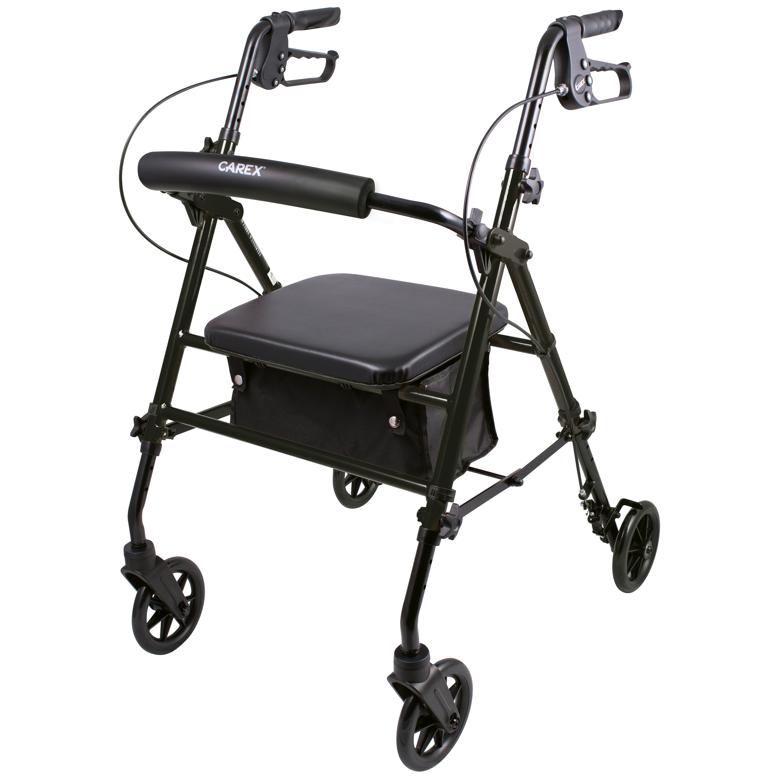 Carex Step 'N Rest® Rolling Walker - Carex Health Brands