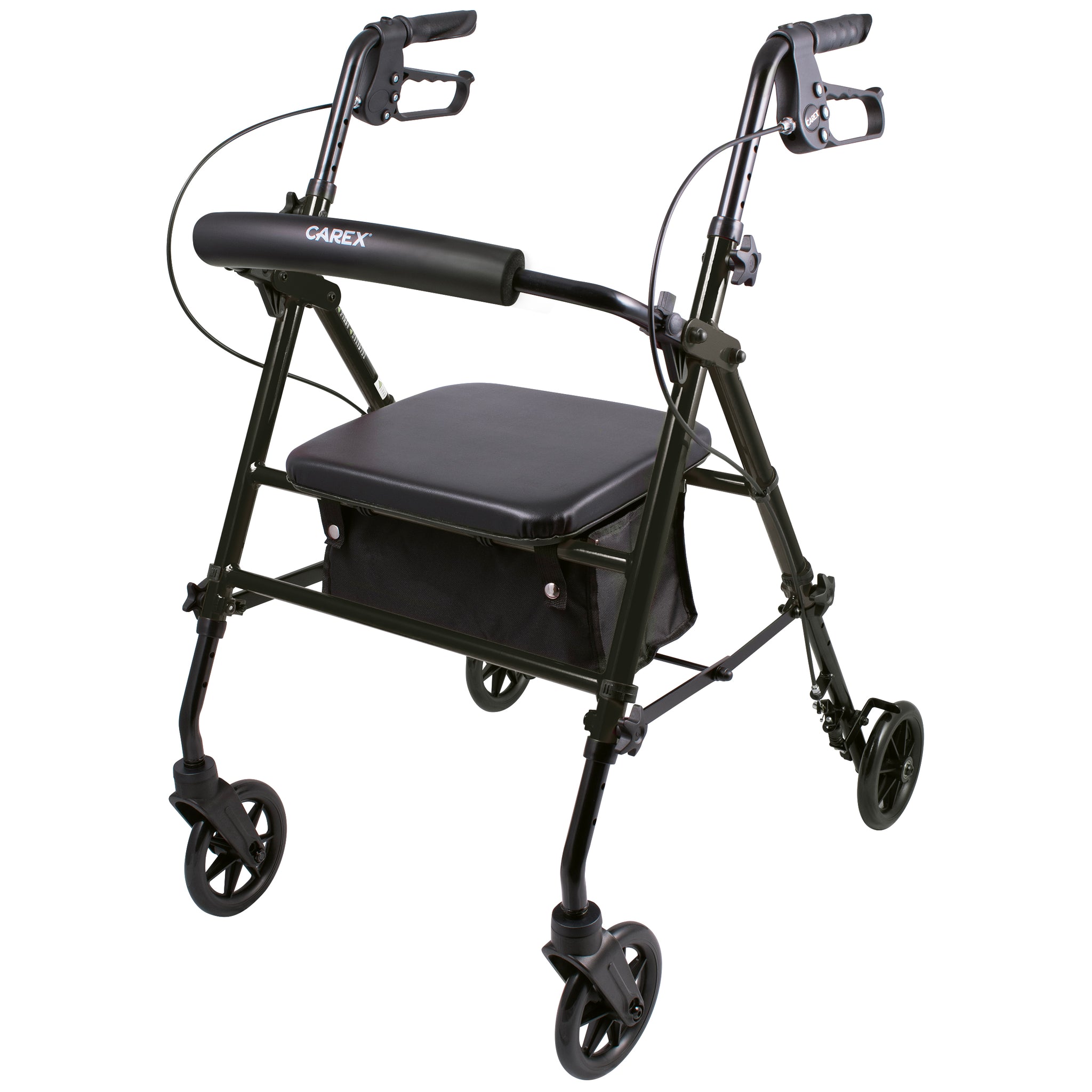 Carex Step 'N Rest® Rolling Walker - Carex Health Brands