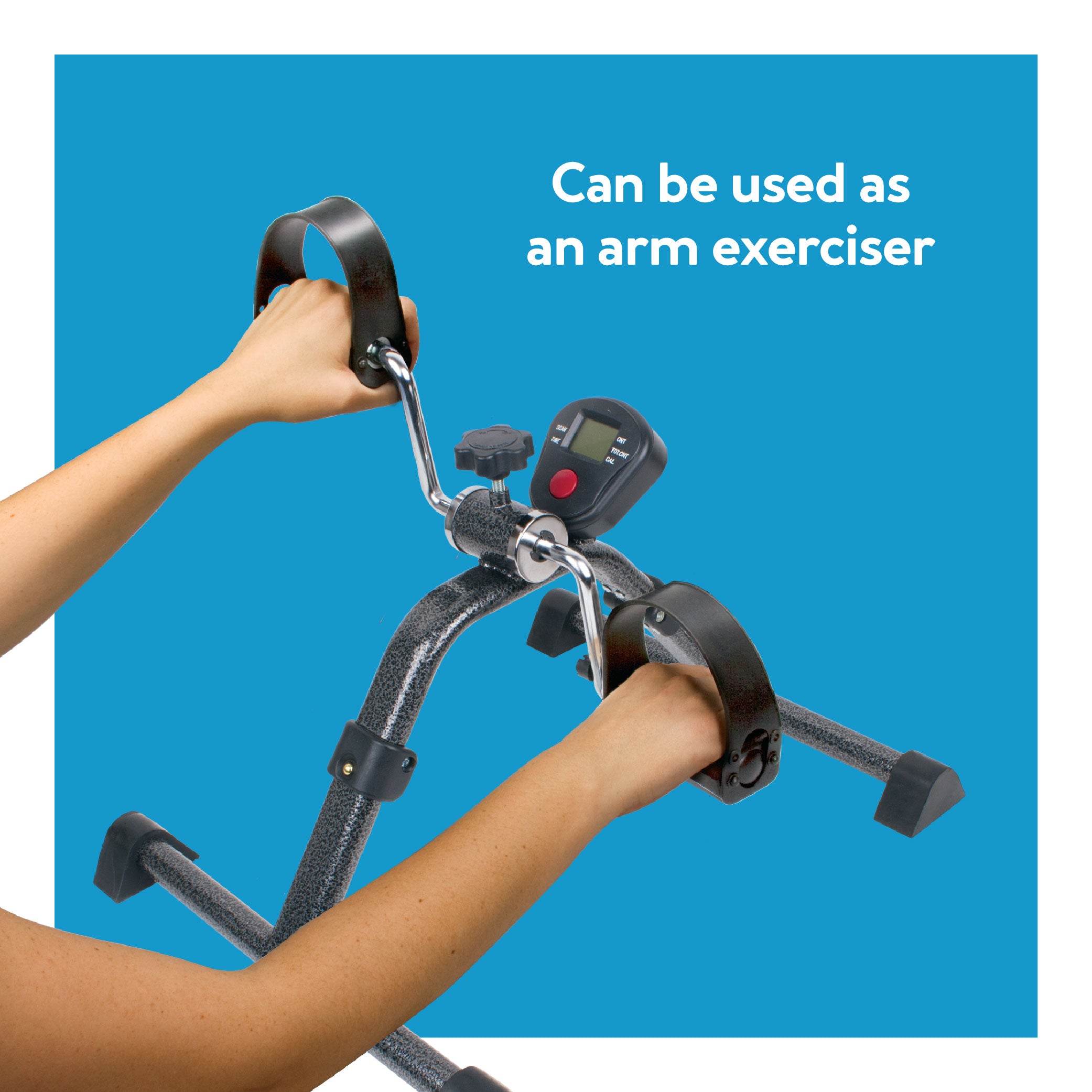 Carex Pedal Exerciser with Digital Display - Carex Health Brands