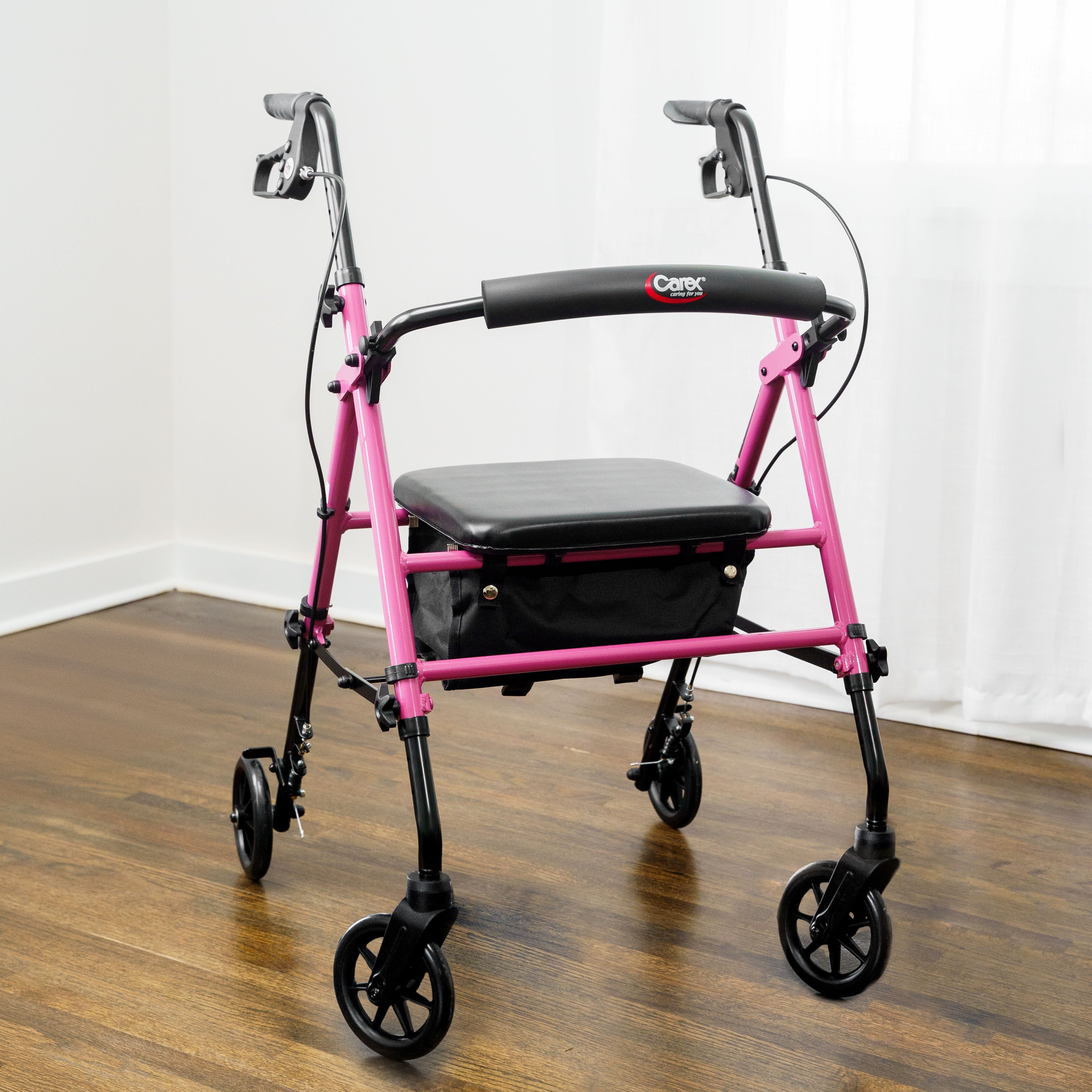 Carex Step 'N Rest® Rolling Walker - Carex Health Brands