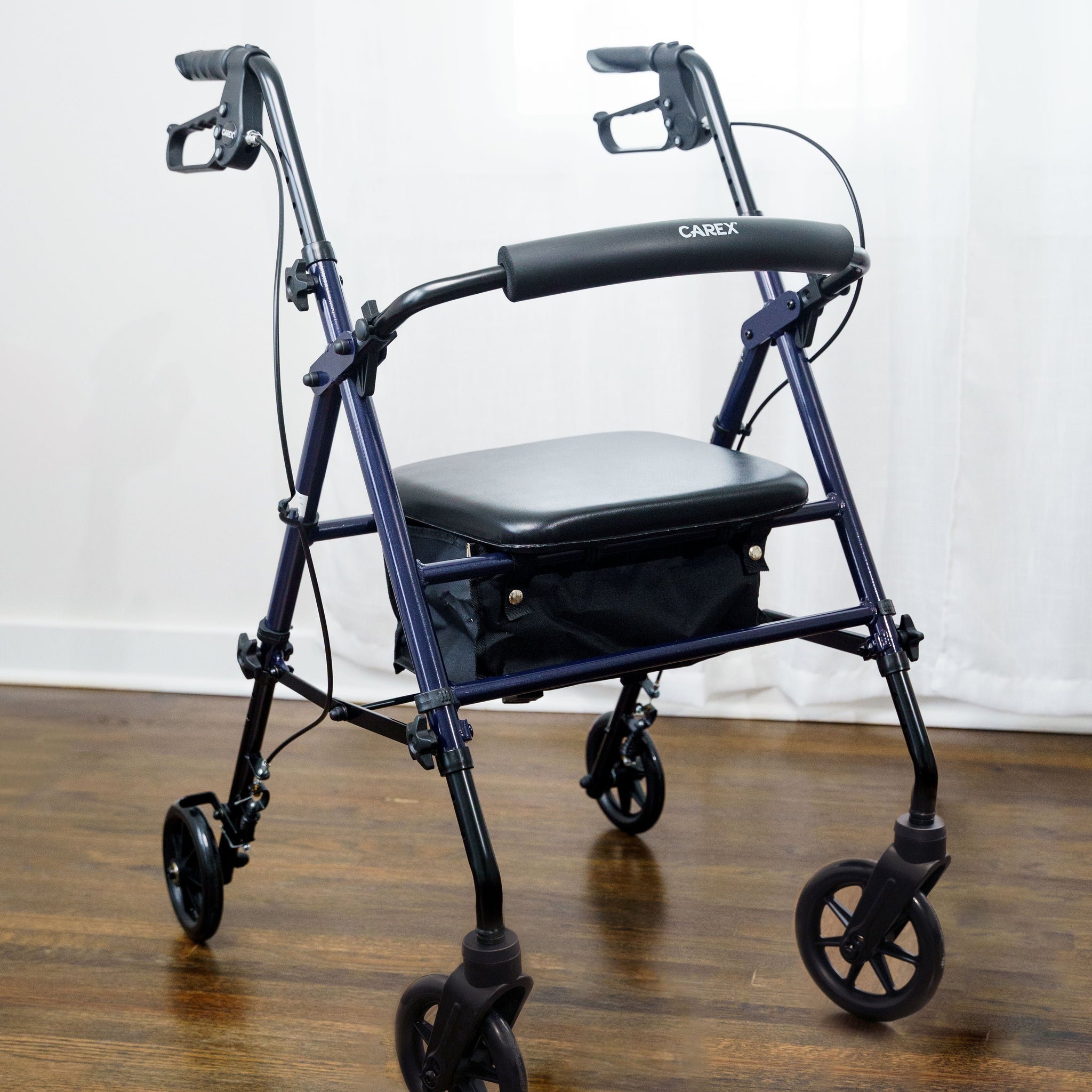 Carex Step 'N Rest® Rolling Walker - Carex Health Brands