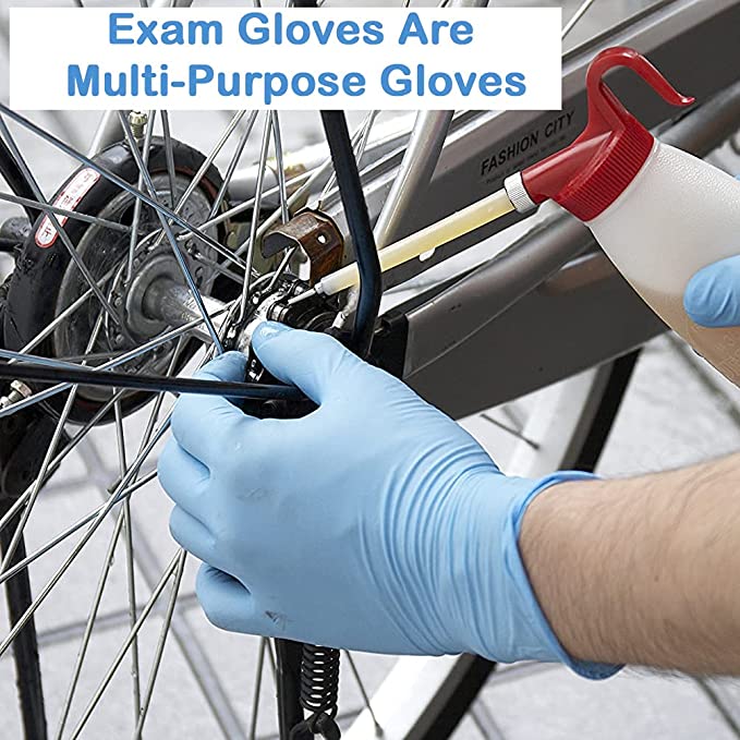 Roscoe Medical Lifeguard Powder-Free Nitrile Soft Gloves, 1000 Gloves - Carex Health Brands