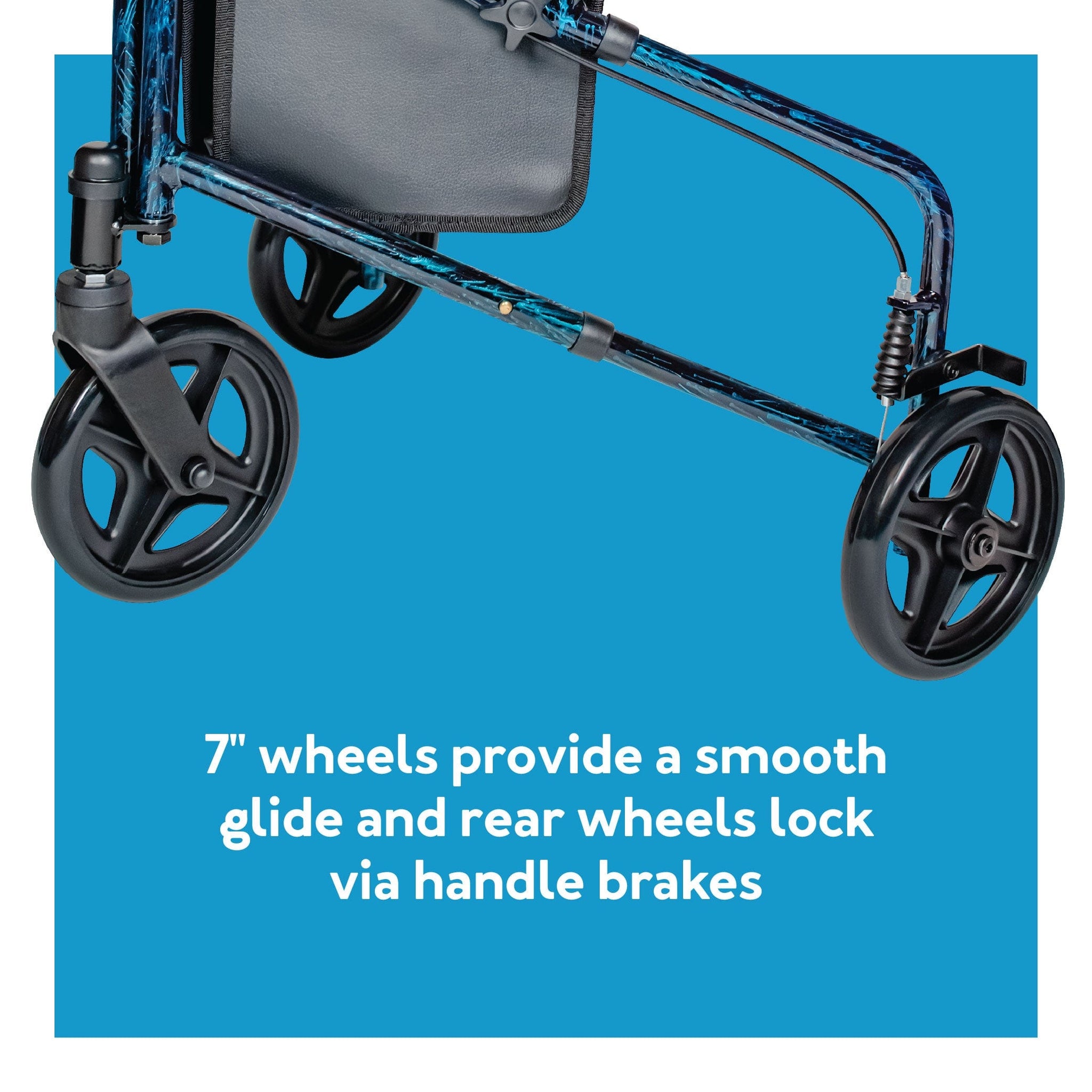 Carex Trio Rolling Walker - Carex Health Brands