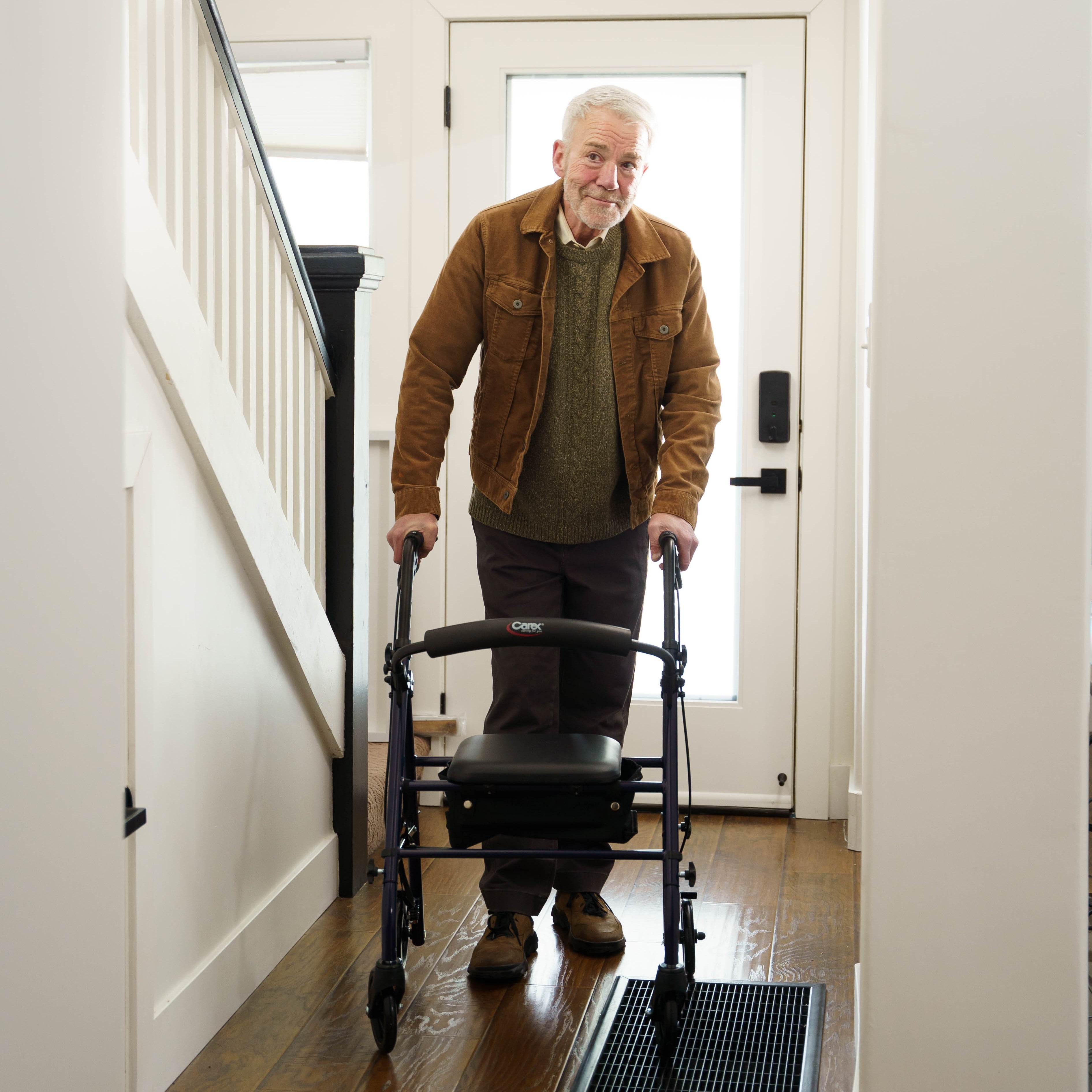 Carex Steel Rolling Walker - Carex Health Brands