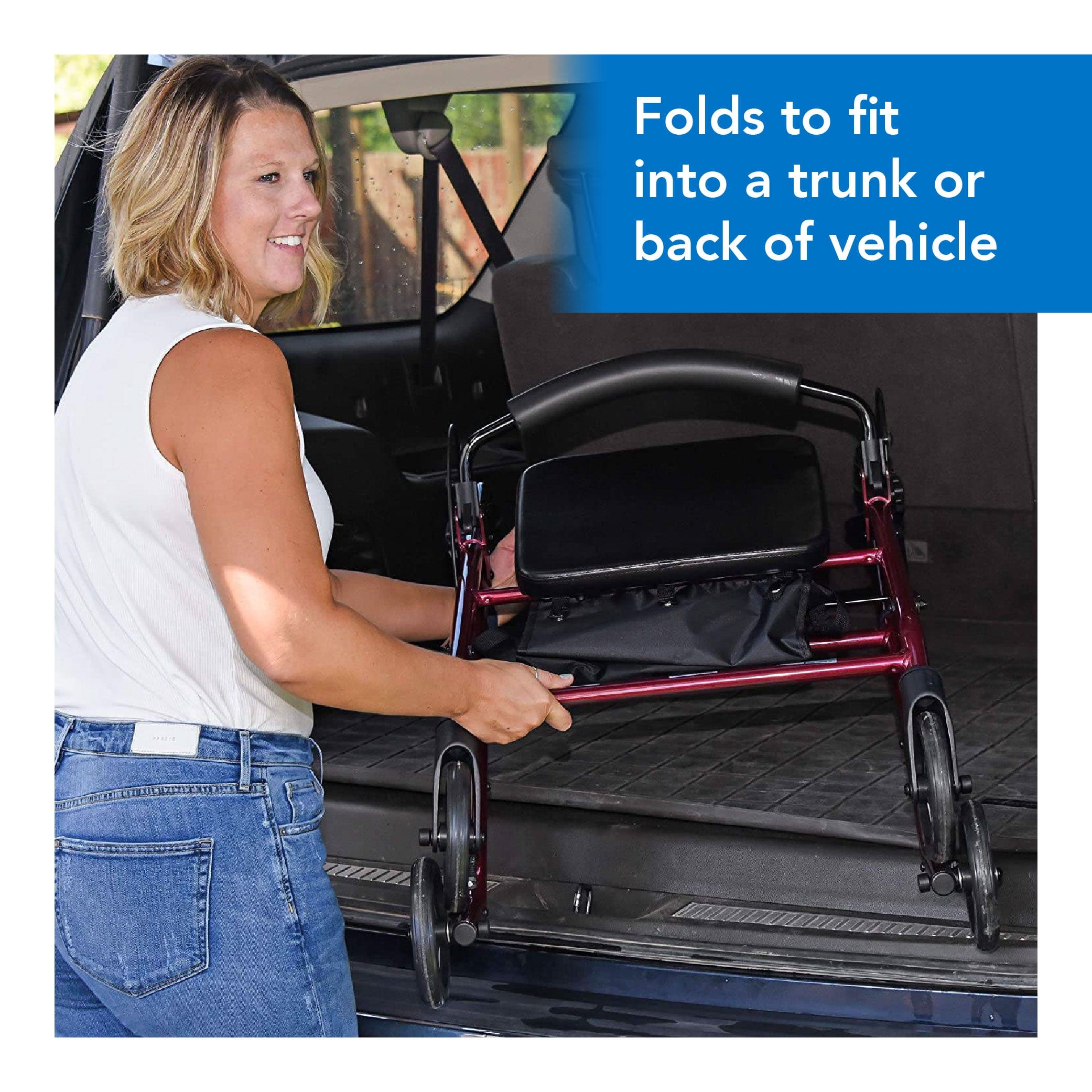 ProBasics Junior Rollator with 6-inch Wheels - Carex Health Brands