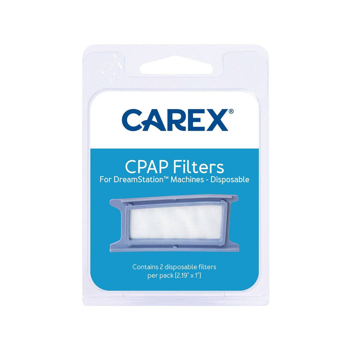 Carex Replacement DreamStation CPAP Filters Disposable