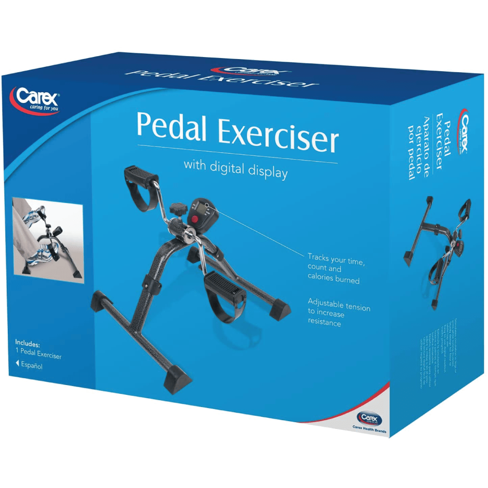 Carex Pedal Exerciser with Digital Display - Carex Health Brands