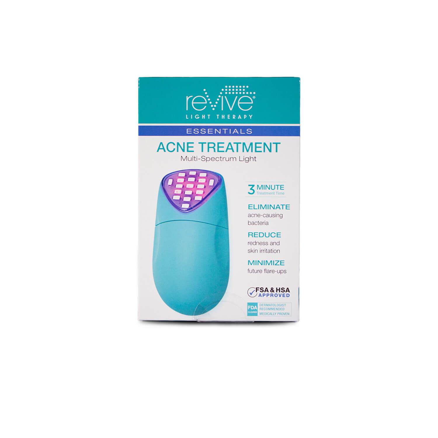 reVive Light Therapy® Essentials— Light Therapy for Acne Treatment - Carex Health Brands