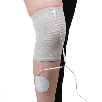 TENS 7000 Conductive TENS Knee Sleeve - 2 Pack - Carex Health Brands