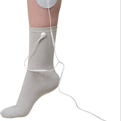 TENS 7000 Conductive TENS Socks, 2 Pack - Carex Health Brands