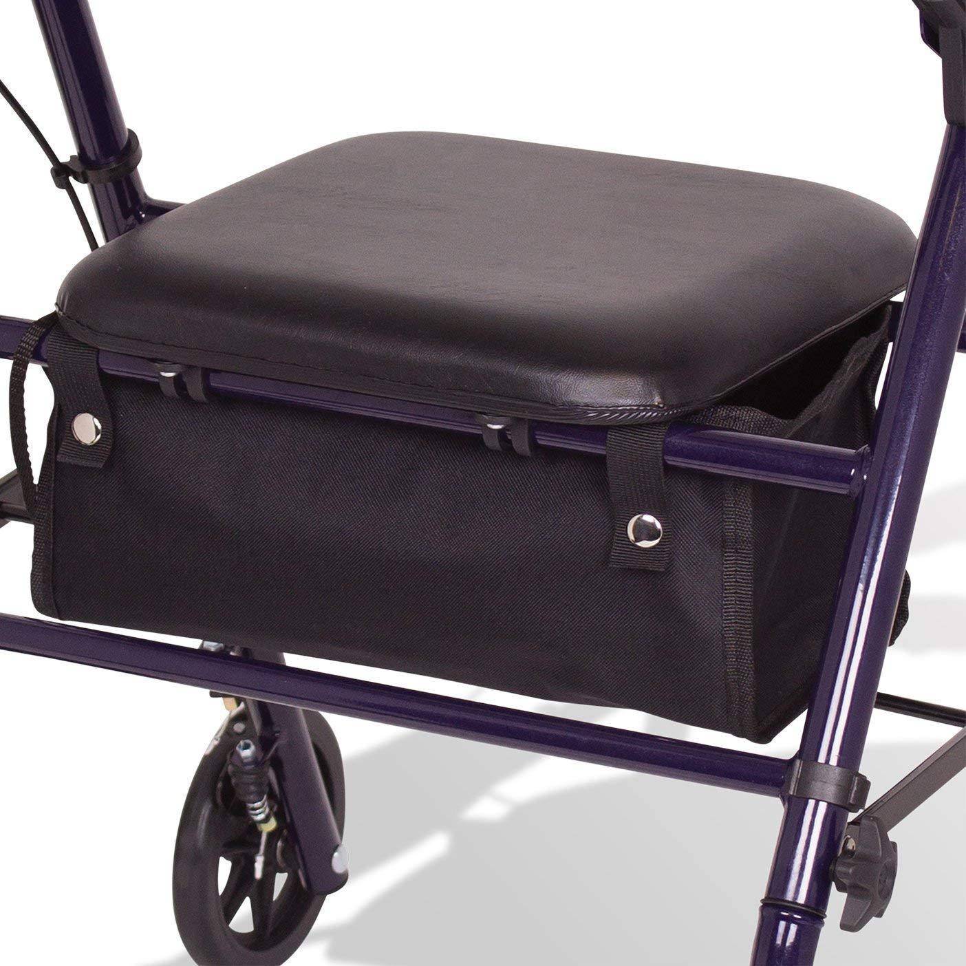 Carex Steel Rolling Walker - Carex Health Brands