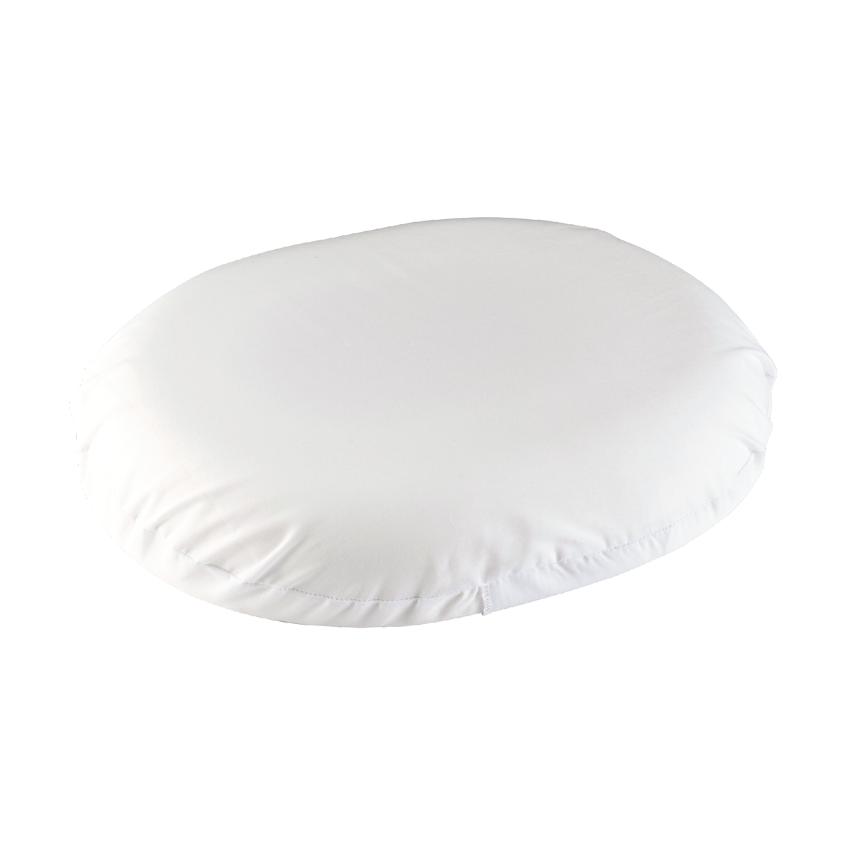 White sales circle cushion
