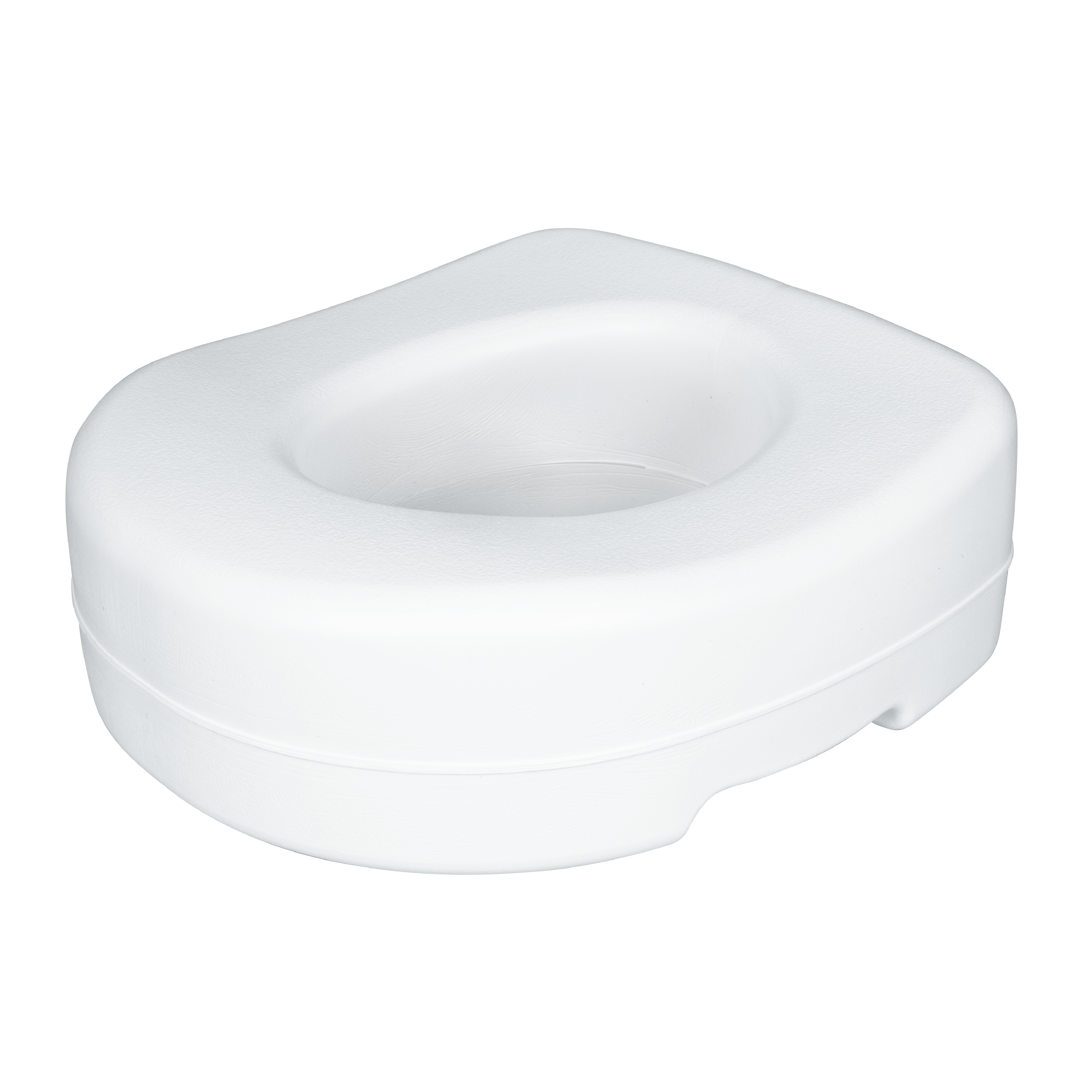 Carex Raised Toilet Seat with Rubber Pads - Carex Health Brands