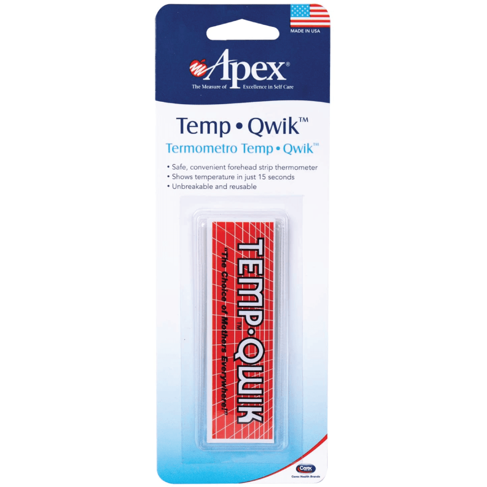 Apex Temp*Qwik Forehead Strip Thermometer - Carex Health Brands