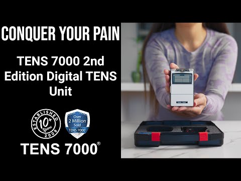 TENS 7000 2nd Edition Digital TENS Unit With Accessories