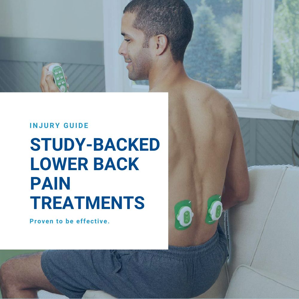 Study-backed lower back pain treatments