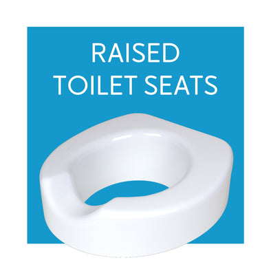 Raised Toilet Seats and Toilet Seat Elevators - Carex Health Brands