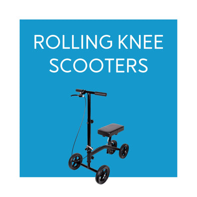 Rolling Knee Walker Scooters - Carex Health Brands
