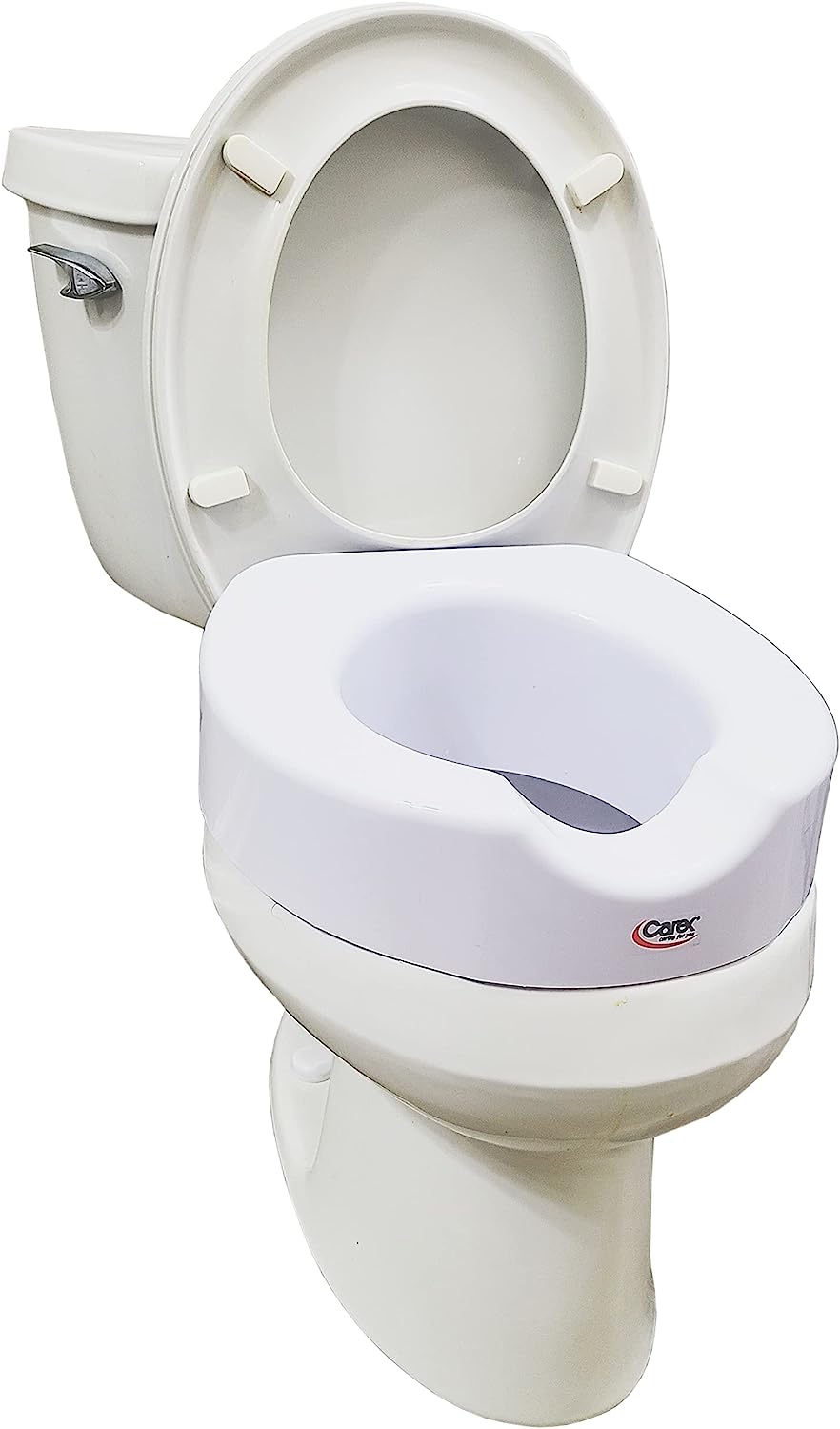 Carex quick-lock raised toilet seat Carex quick-lock raised toilet seat
