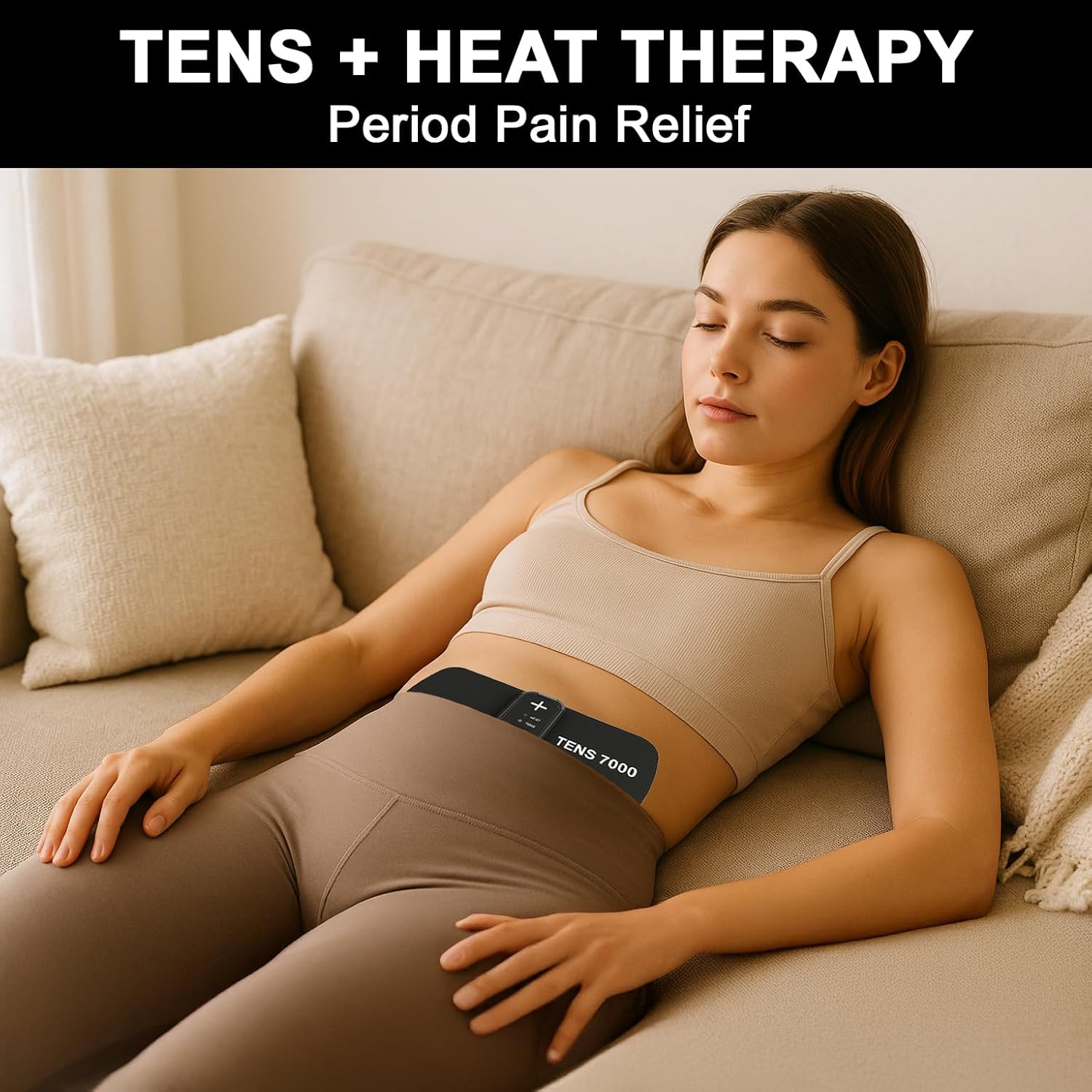 Menstural Machine TENS 7000 Heat + TENS Machine for Menstrual Pain– Carex