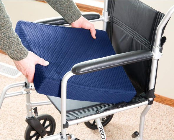 Carex Seat Cushion with Memory Foam & Ergonomic Design