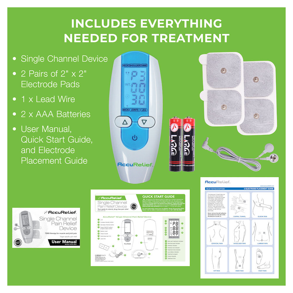 AccuRelief Dual Channel TENS Relief System