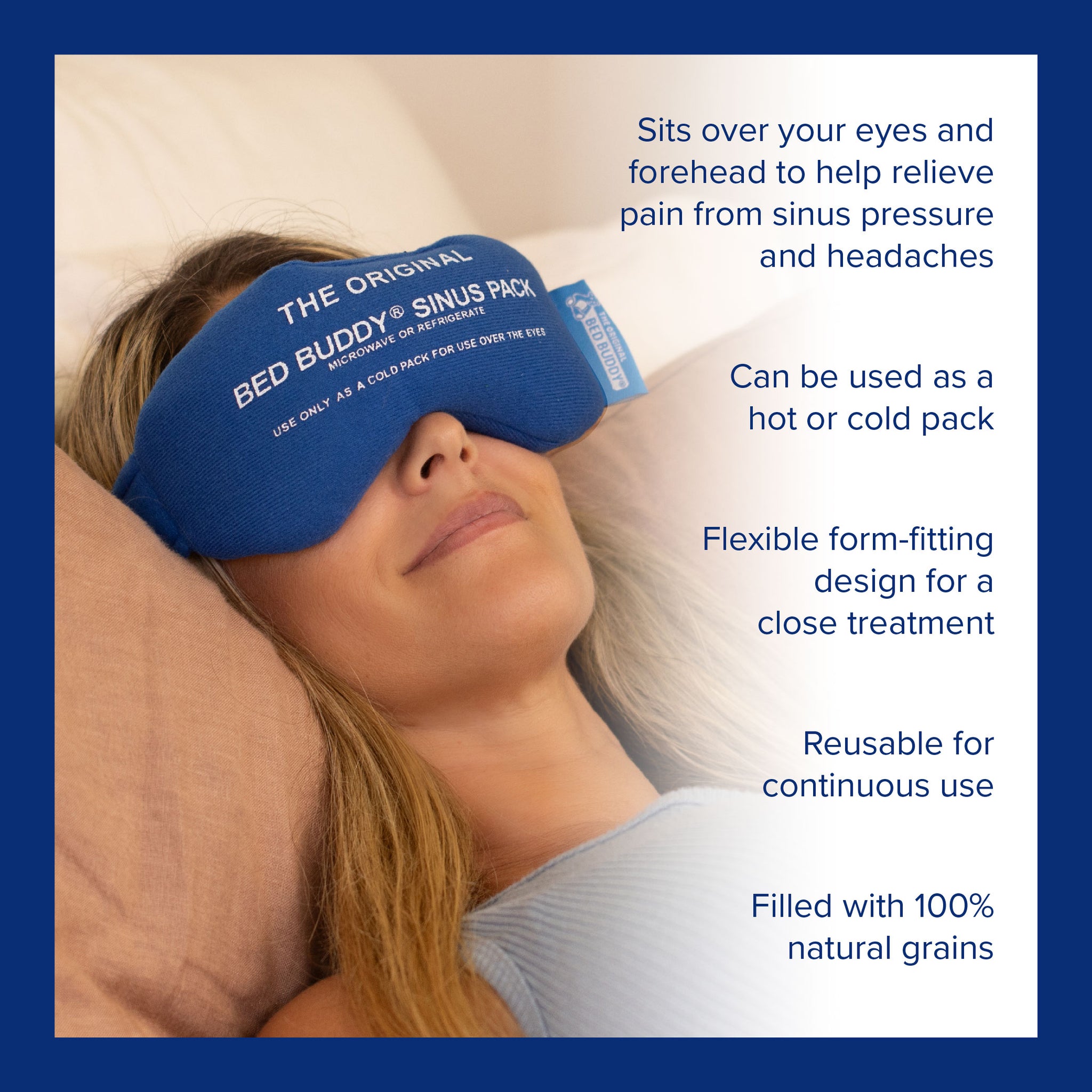 Bed Buddy Hot & Cold Sinus Pack - Carex Health Brands