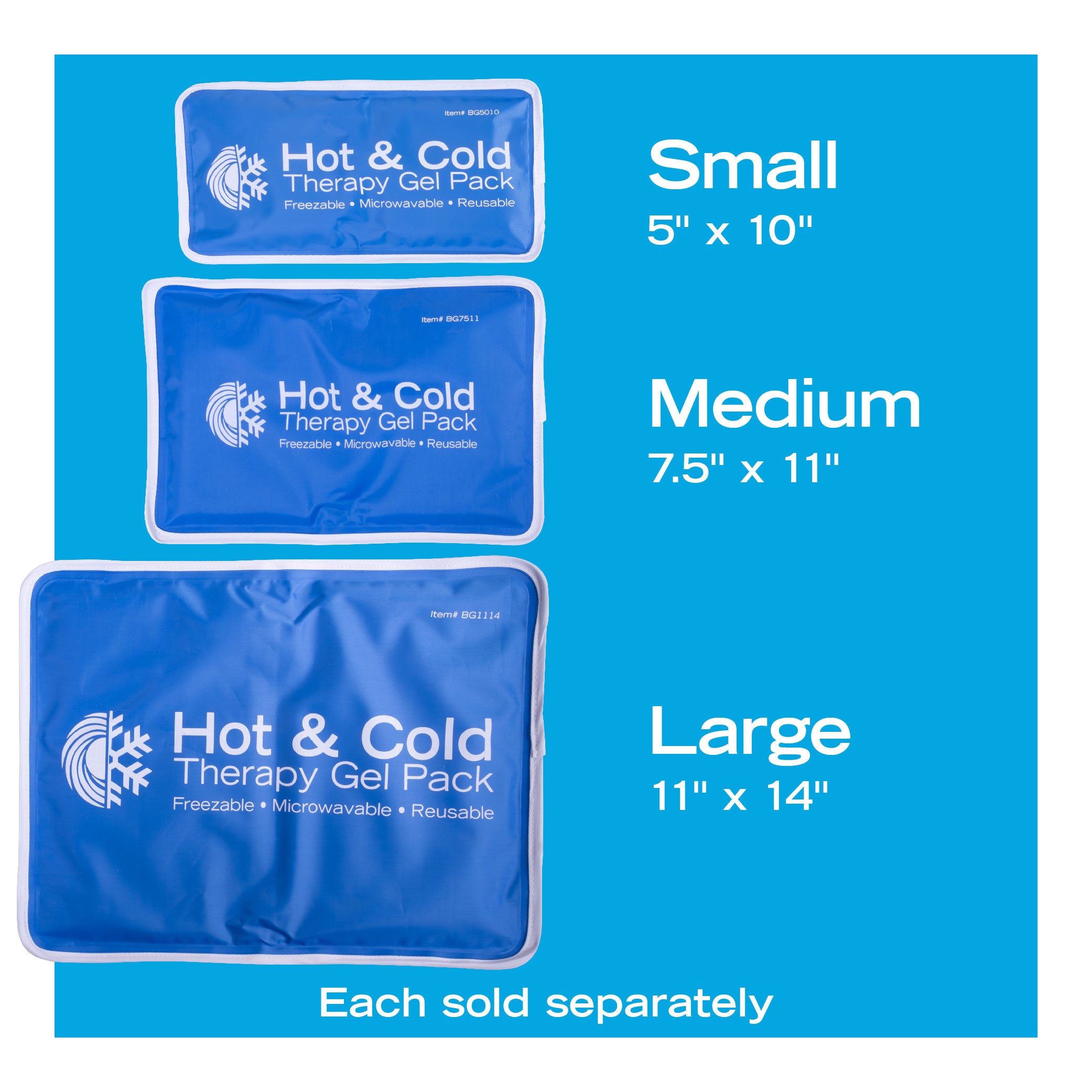 Roscoe Reusable Hot/Cold Gel Pack– Carex