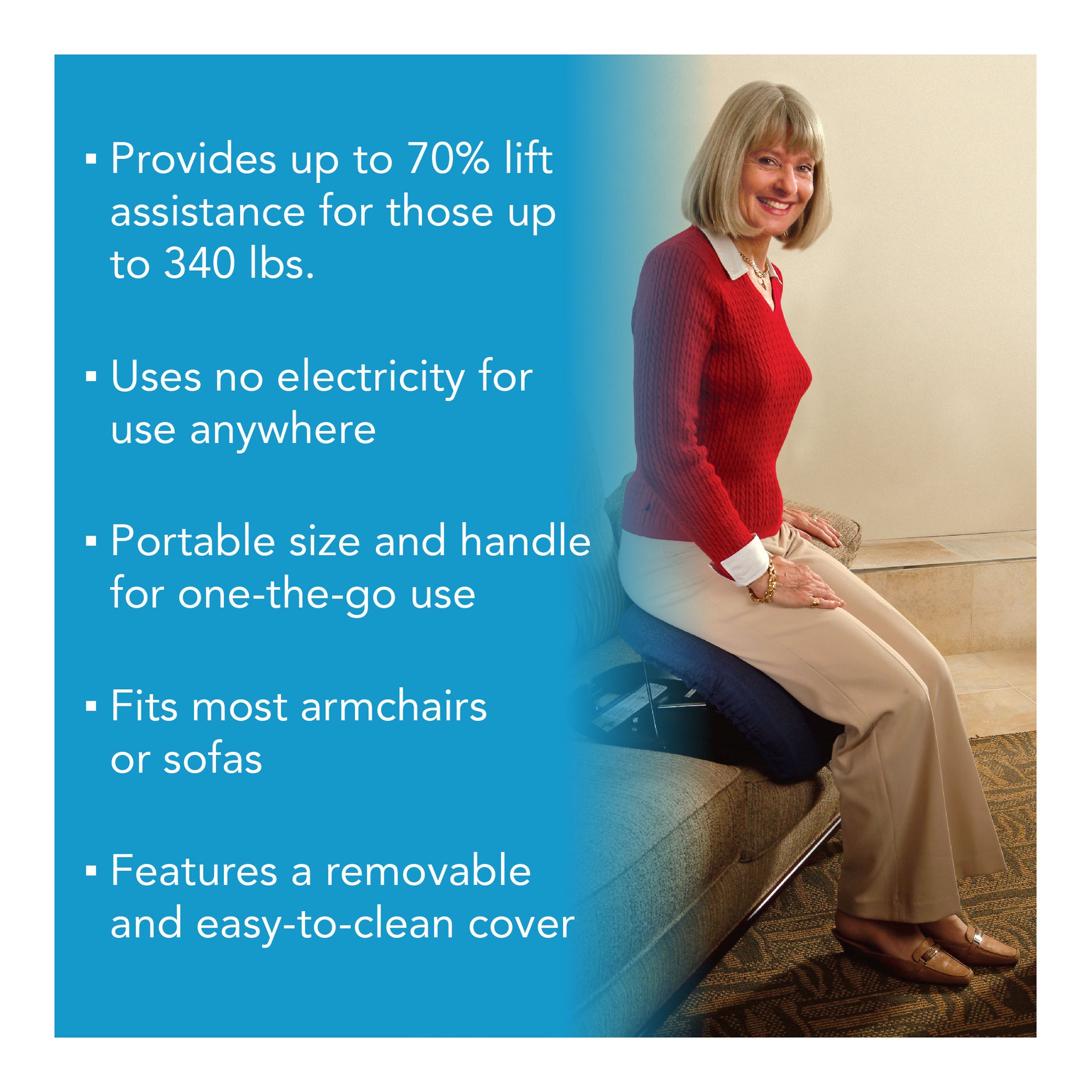 Carex Upeasy Seat Assist Plus - Carex Health Brands