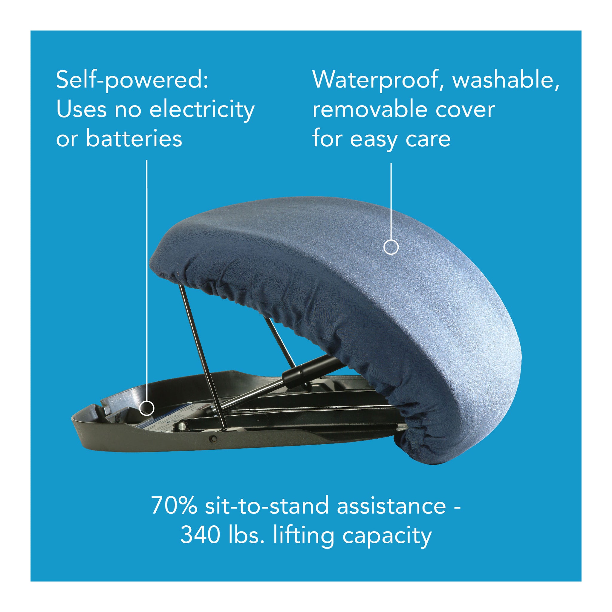 Carex Upeasy Seat Assist Plus - Carex Health Brands