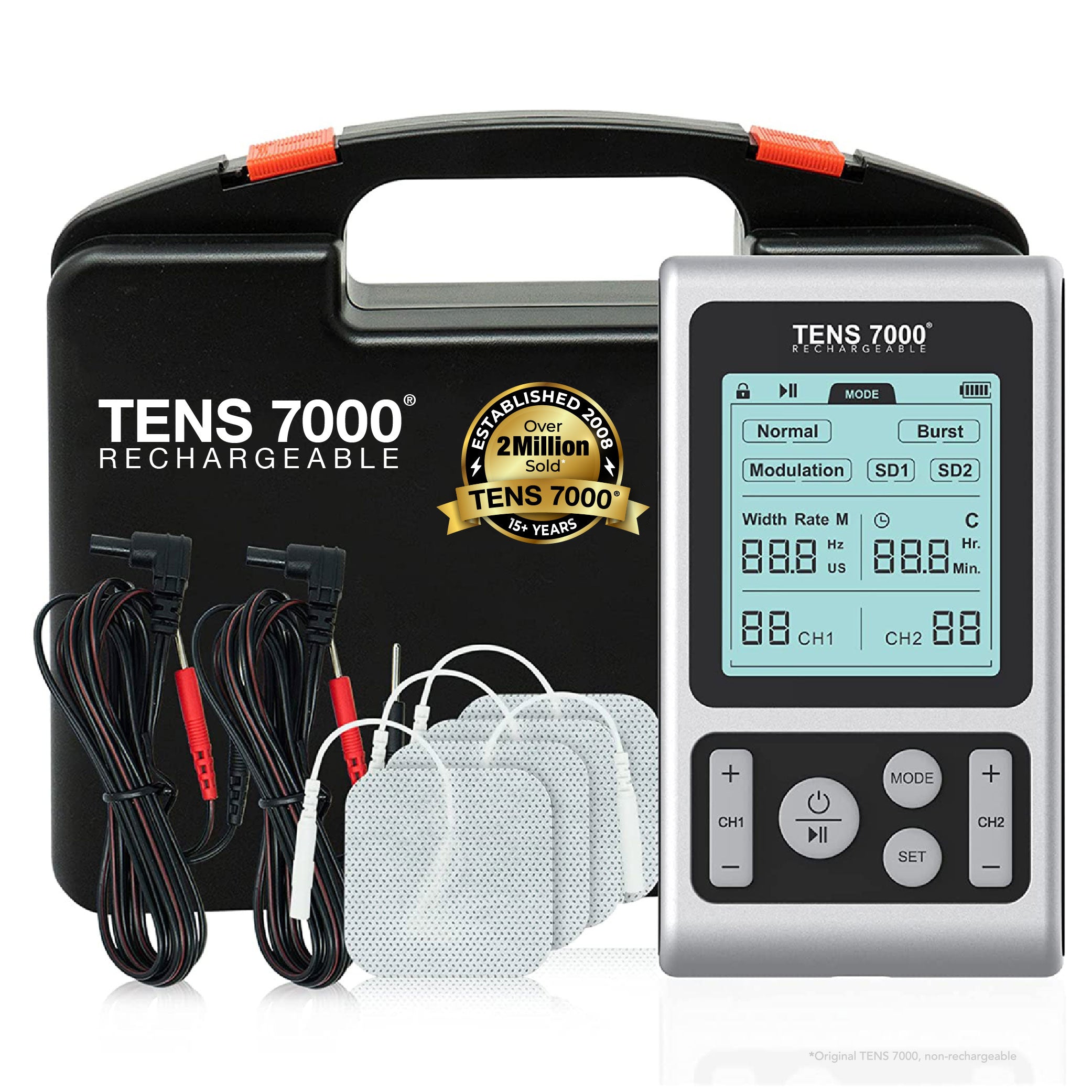 Tens Machine Table TENS 7000 Rechargeable TENS Unit - Ready to Conquer Your Pain?– Carex