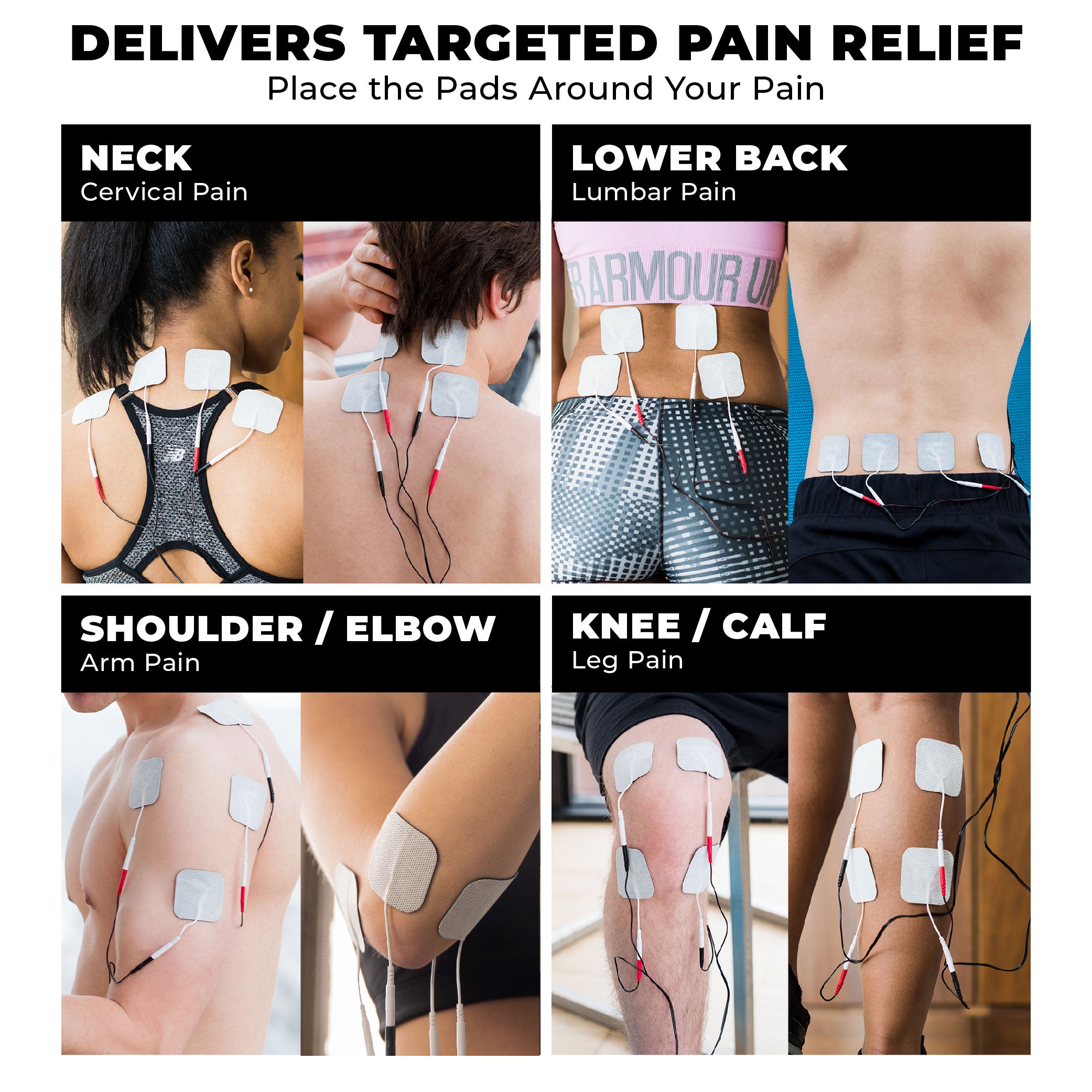 TENS 7000 Rechargeable TENS Unit Muscle Stimulator and Pain Relief Device -  Advanced TENS Machine for Effective Back Pain Relief, Nerve Pain Relief