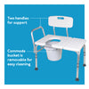 Carex Bathtub Transfer Bench With Opening & Bucket - Carex Health Brands