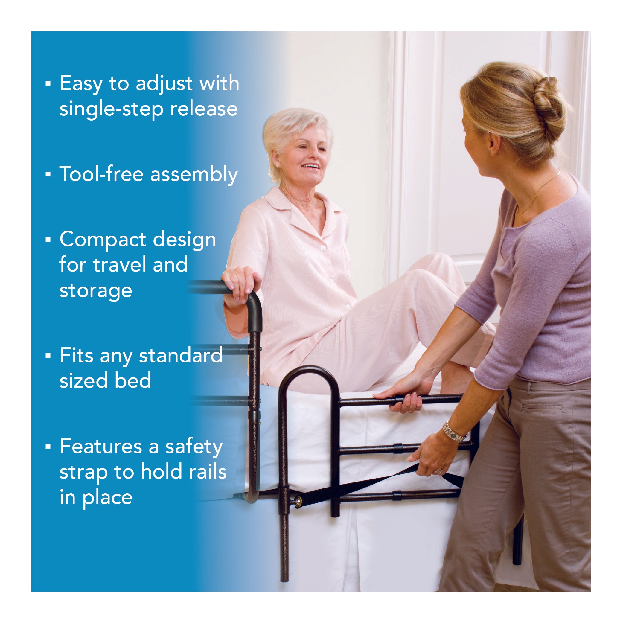 Carex Easy-Up Bed Rail - Carex Health Brands