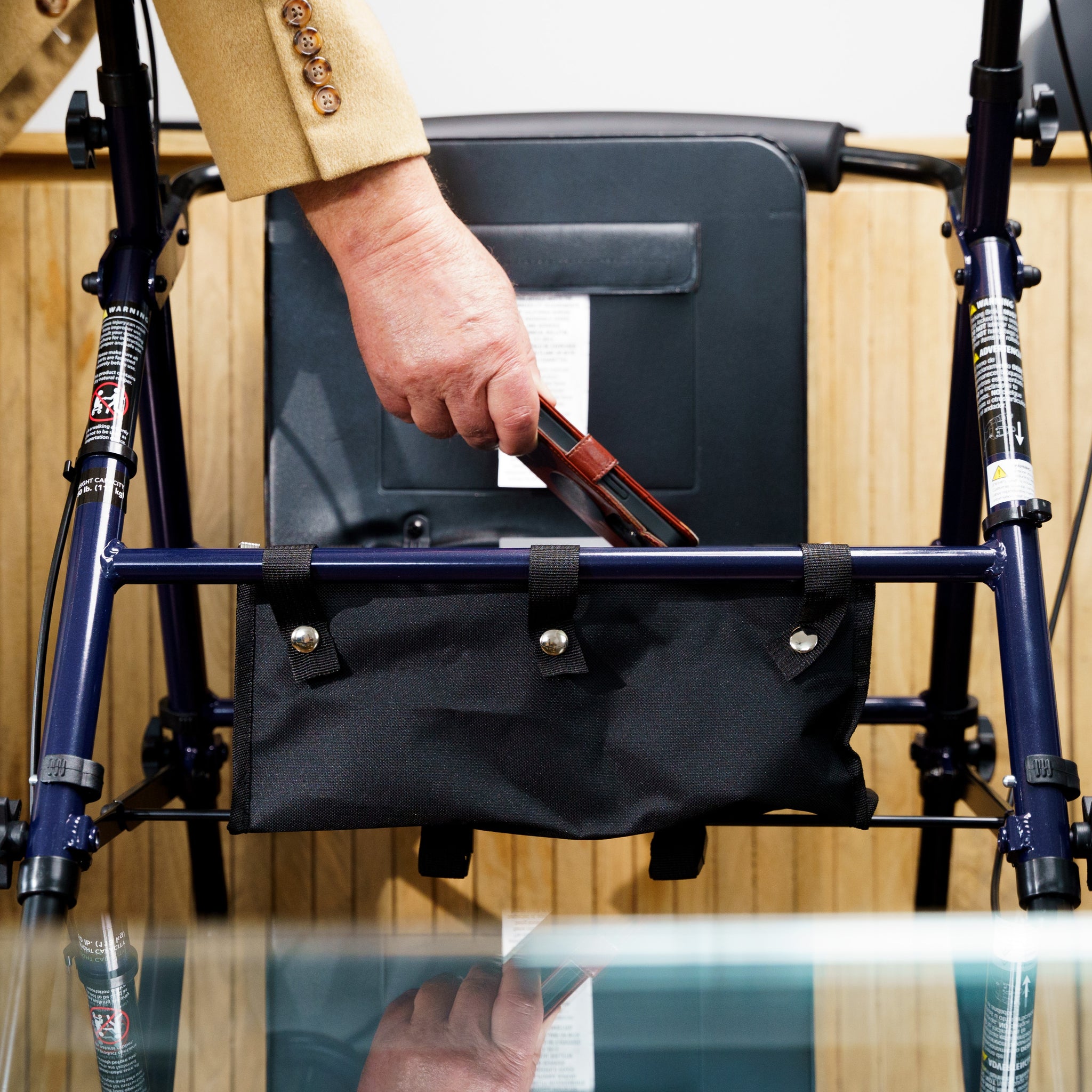 Carex Step 'N Rest® Rolling Walker - Carex Health Brands