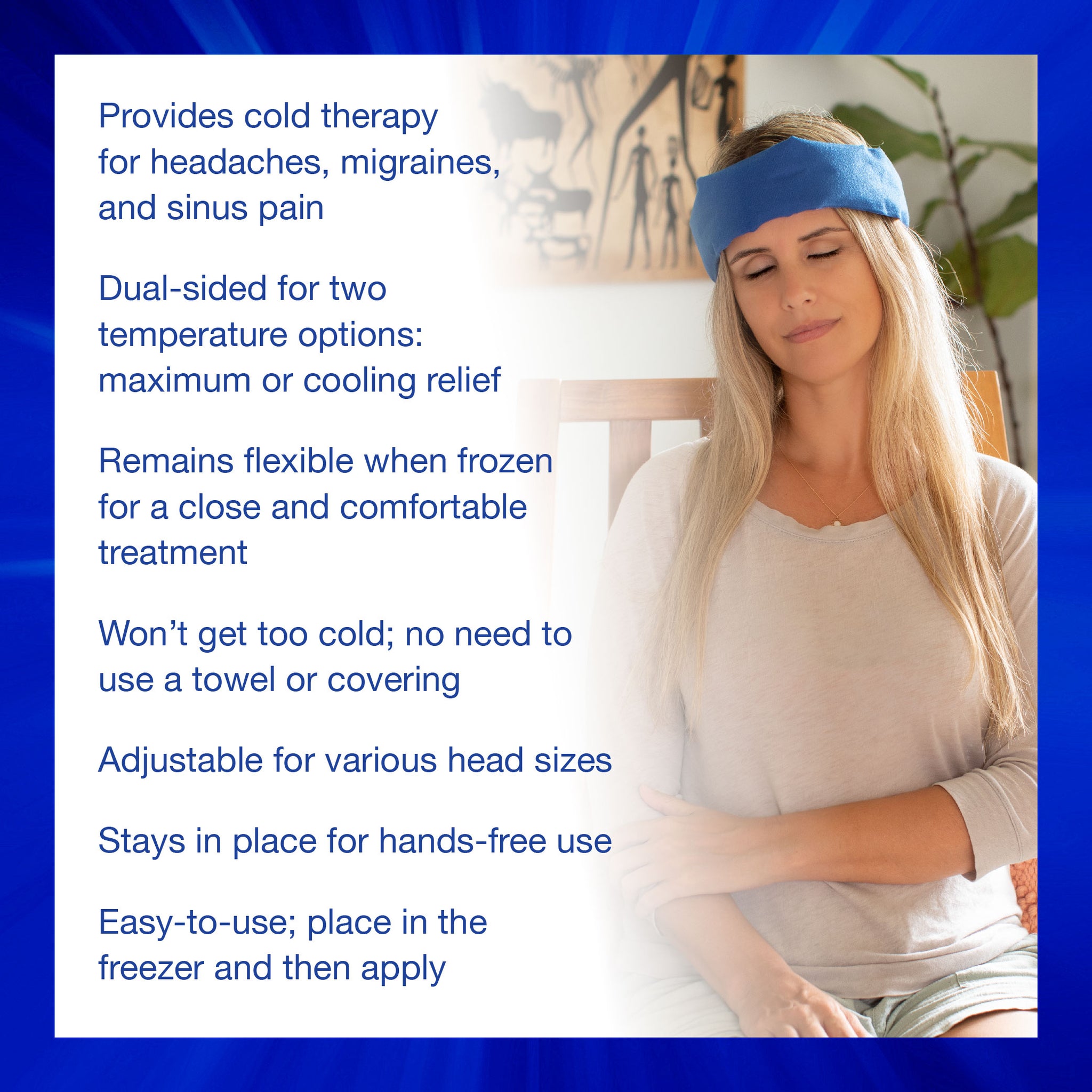 TheraMed Cold Headache Band - Carex Health Brands