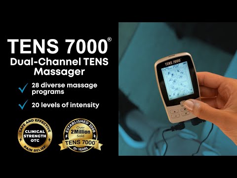 TENS 7000 Dual-Channel TENS Massager