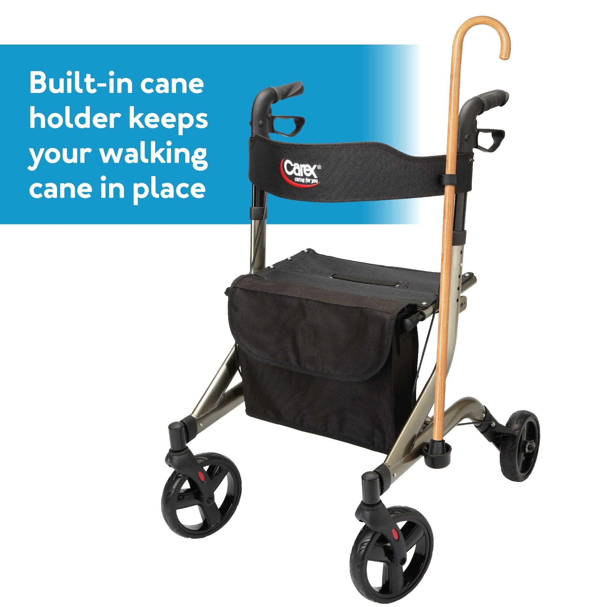 Carex Crosstour Rolling Walker - Carex Health Brands
