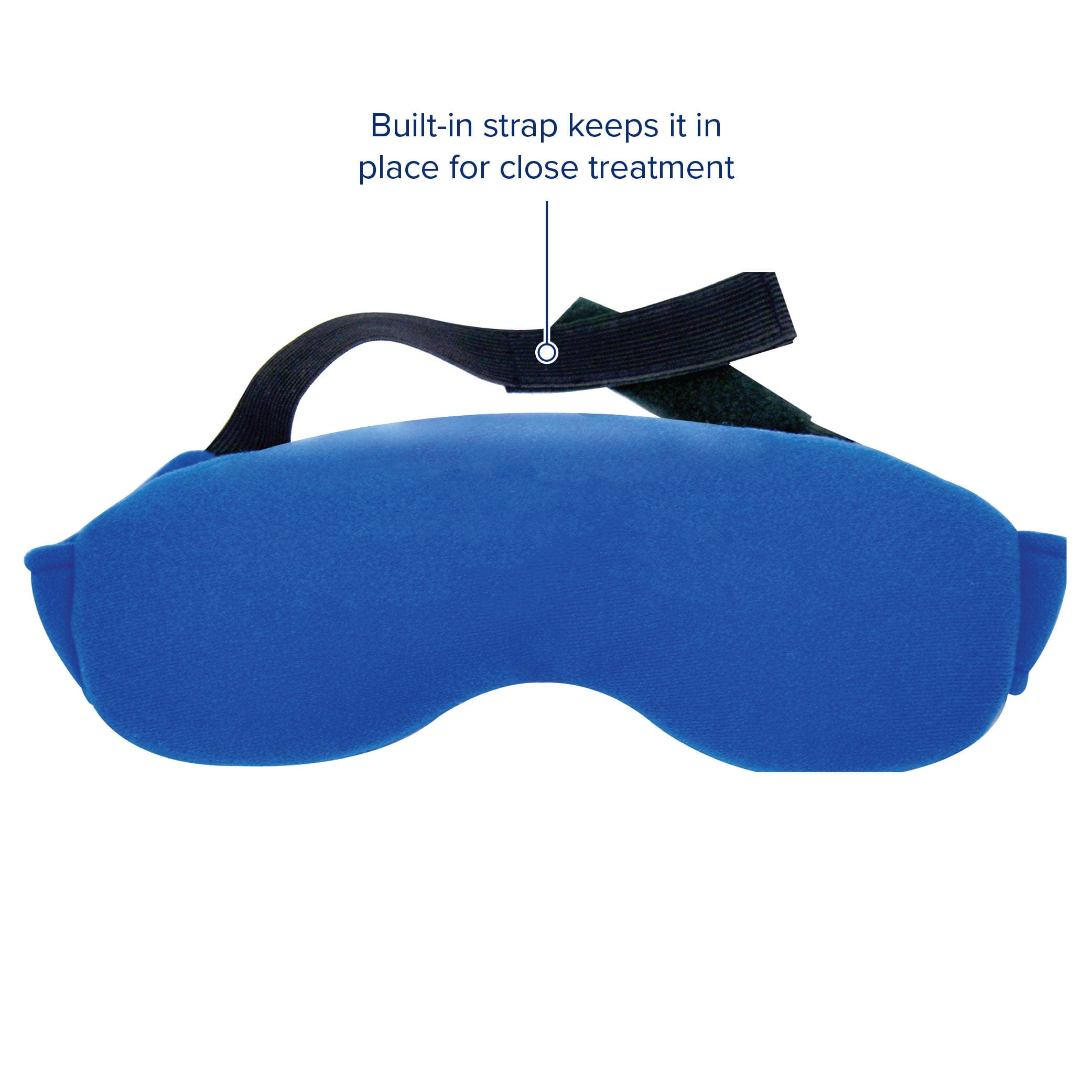 Bed Buddy Sinus Pack - Built-in strap keeps it in place for close treatment