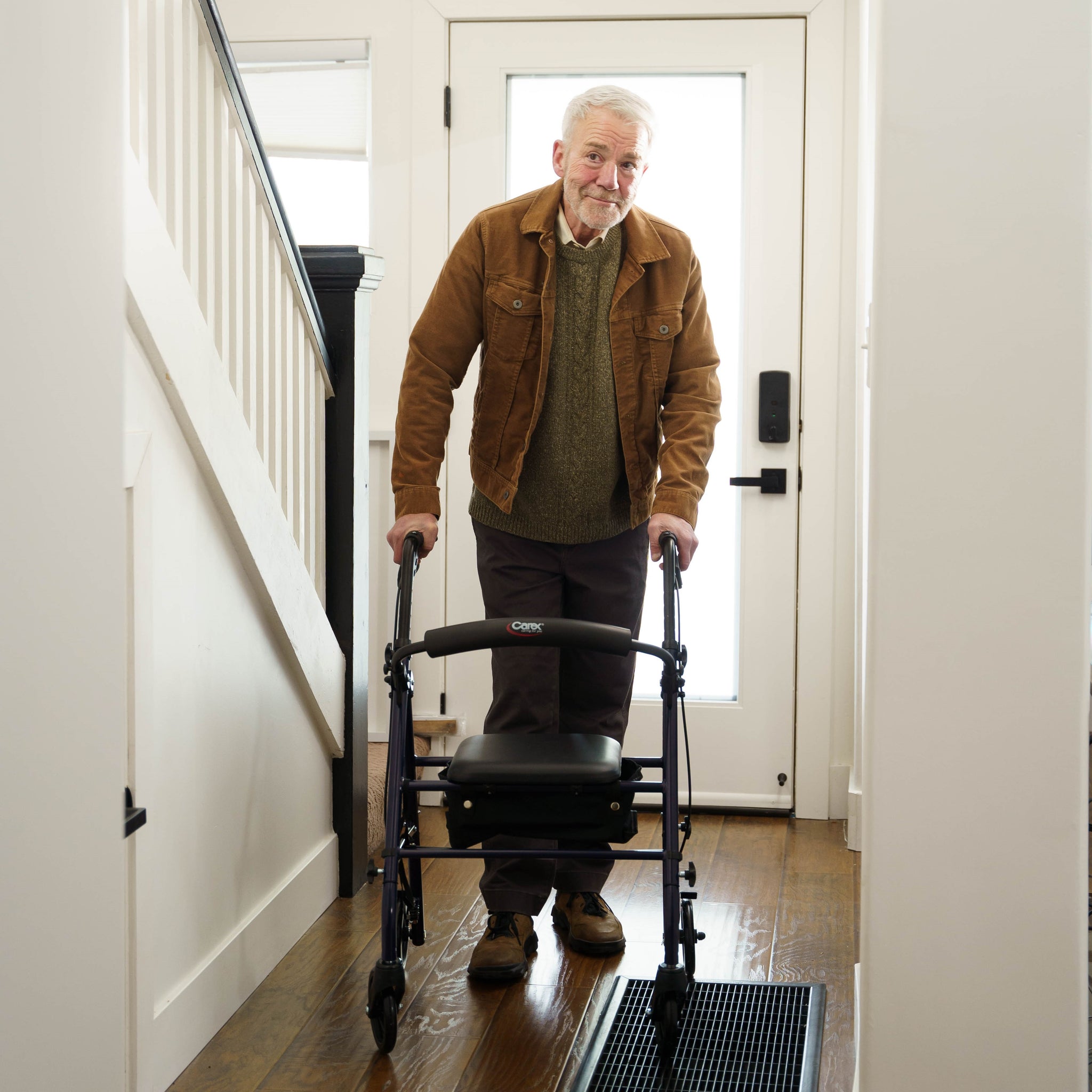 Carex Steel Rolling Walker - Carex Health Brands