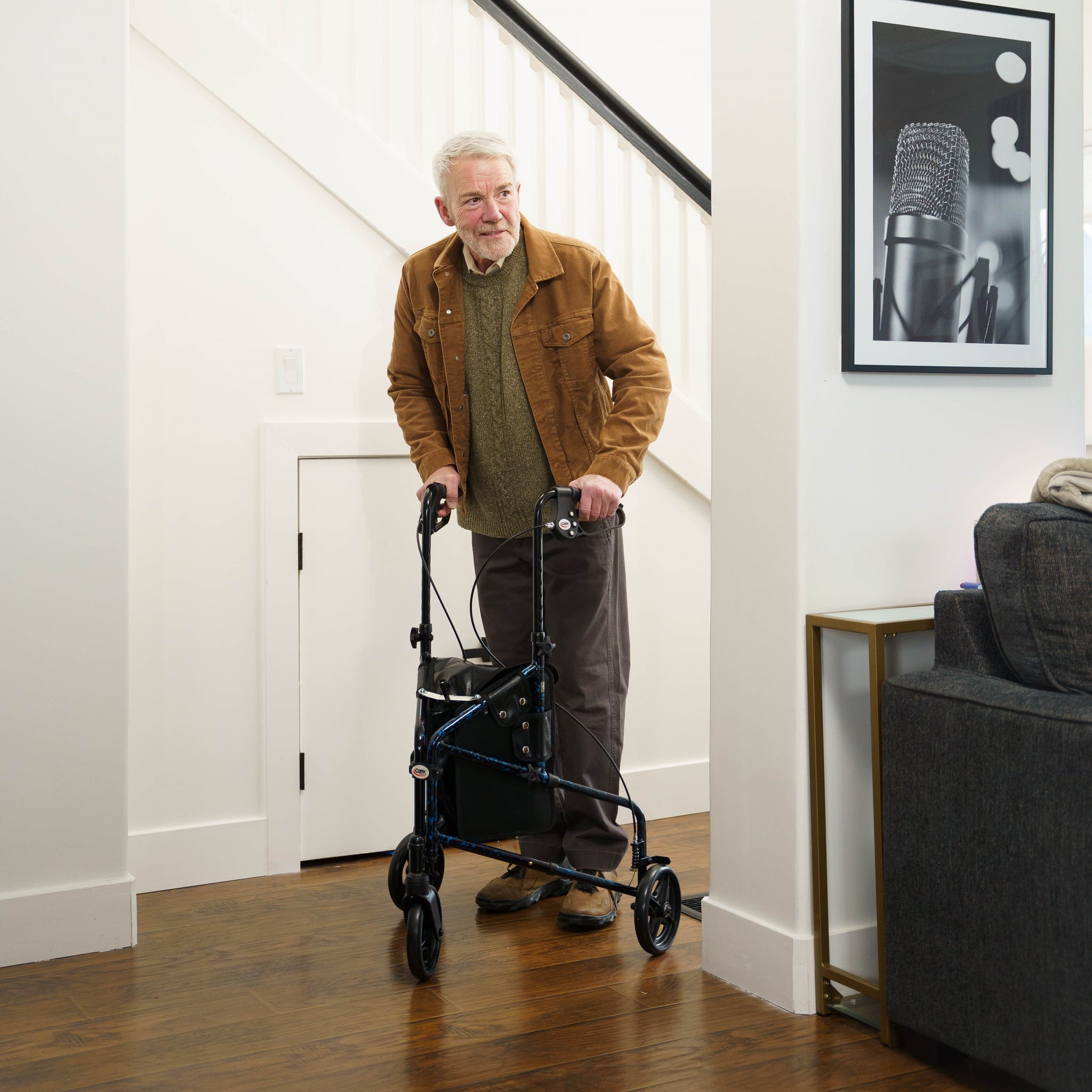 Carex Trio Rolling Walker - Carex Health Brands