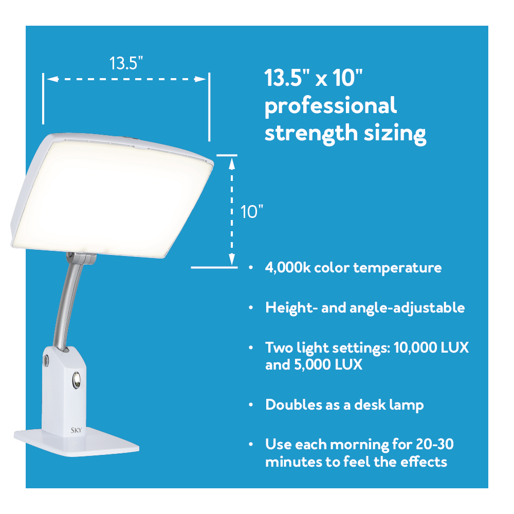 Carex Day-Light Sky Light Therapy Lamp - Carex Health Brands