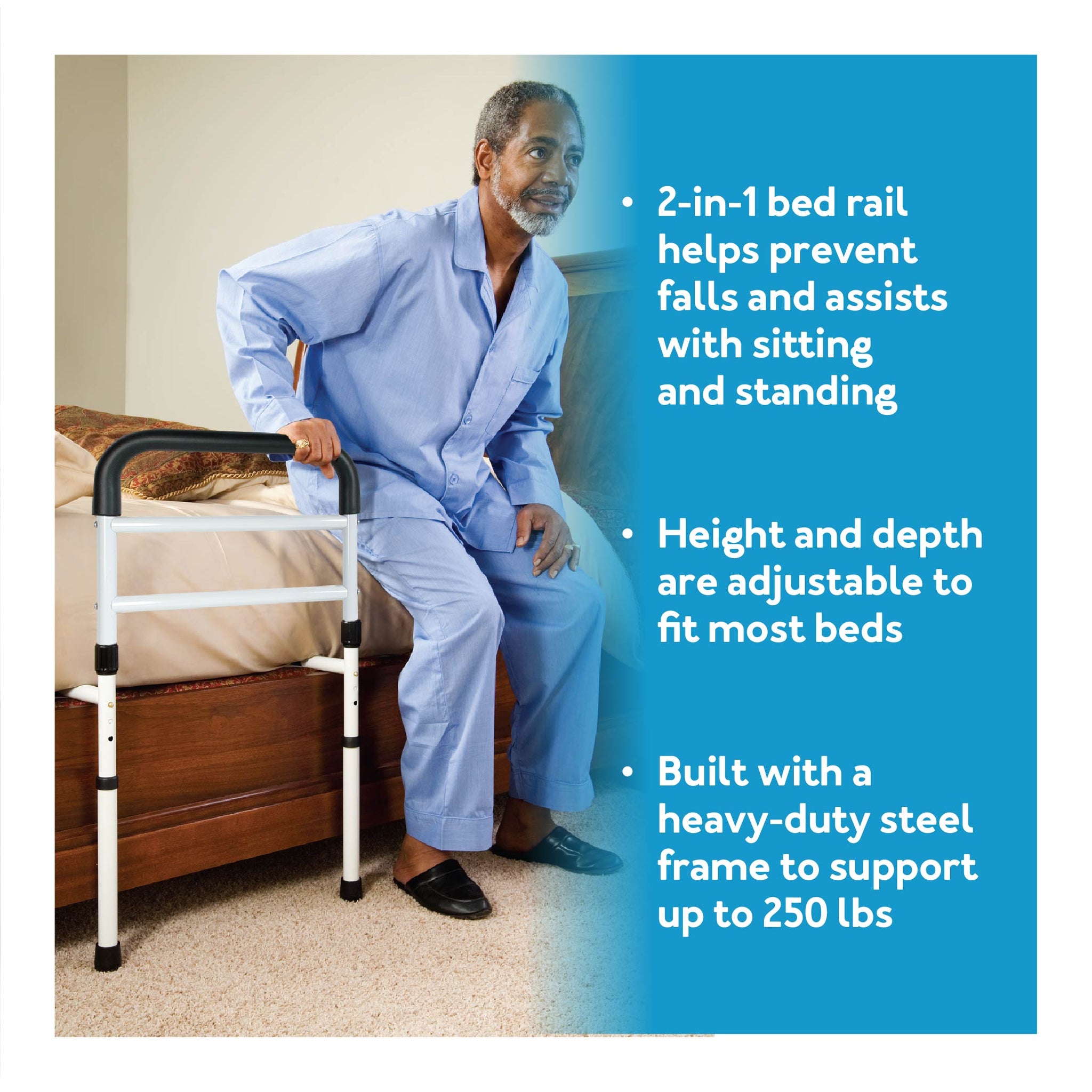Carex Bed Support Rail - Carex Health Brands