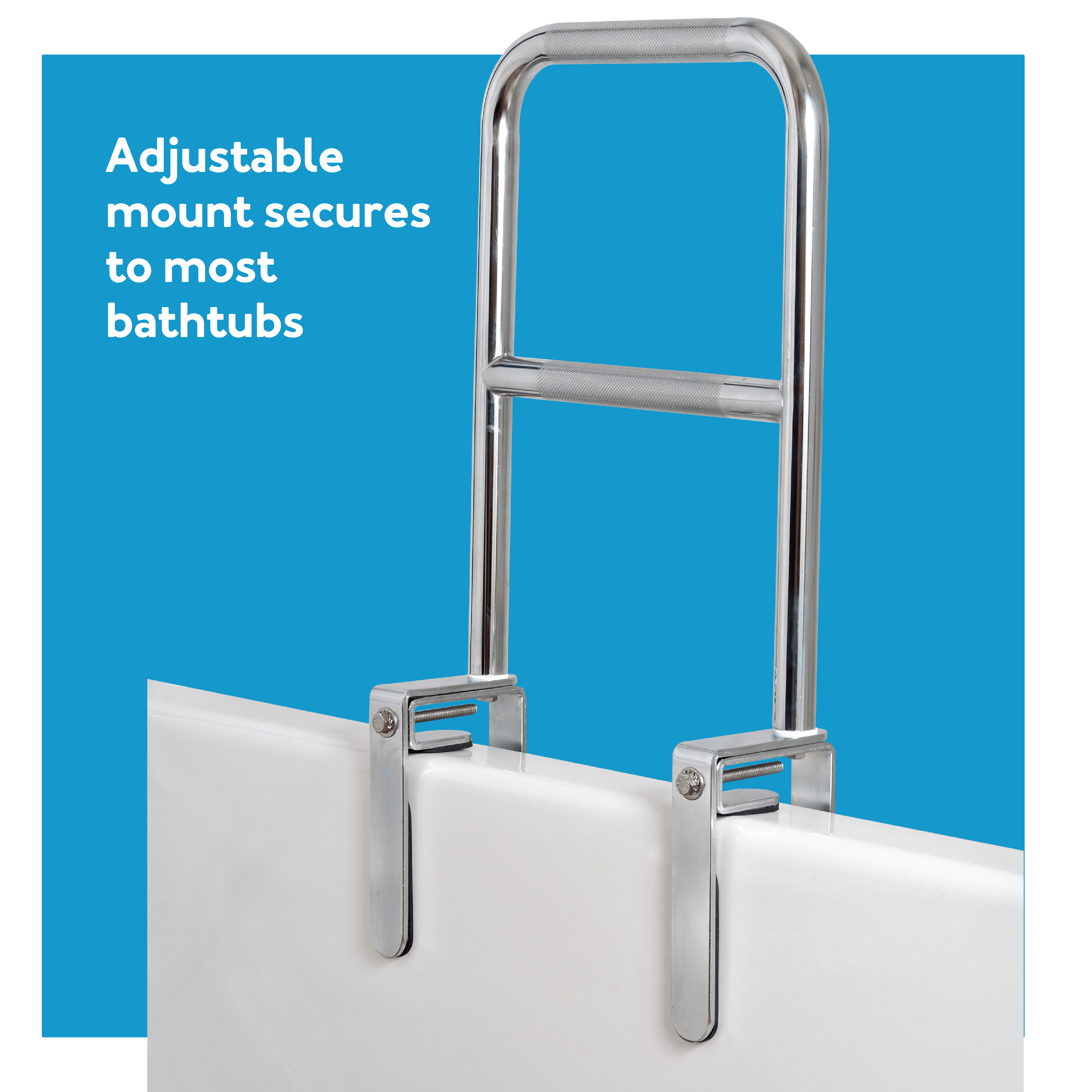 Grab Bar For Clawfoot Bathtub White Bathtub Rail Medi Healthcare