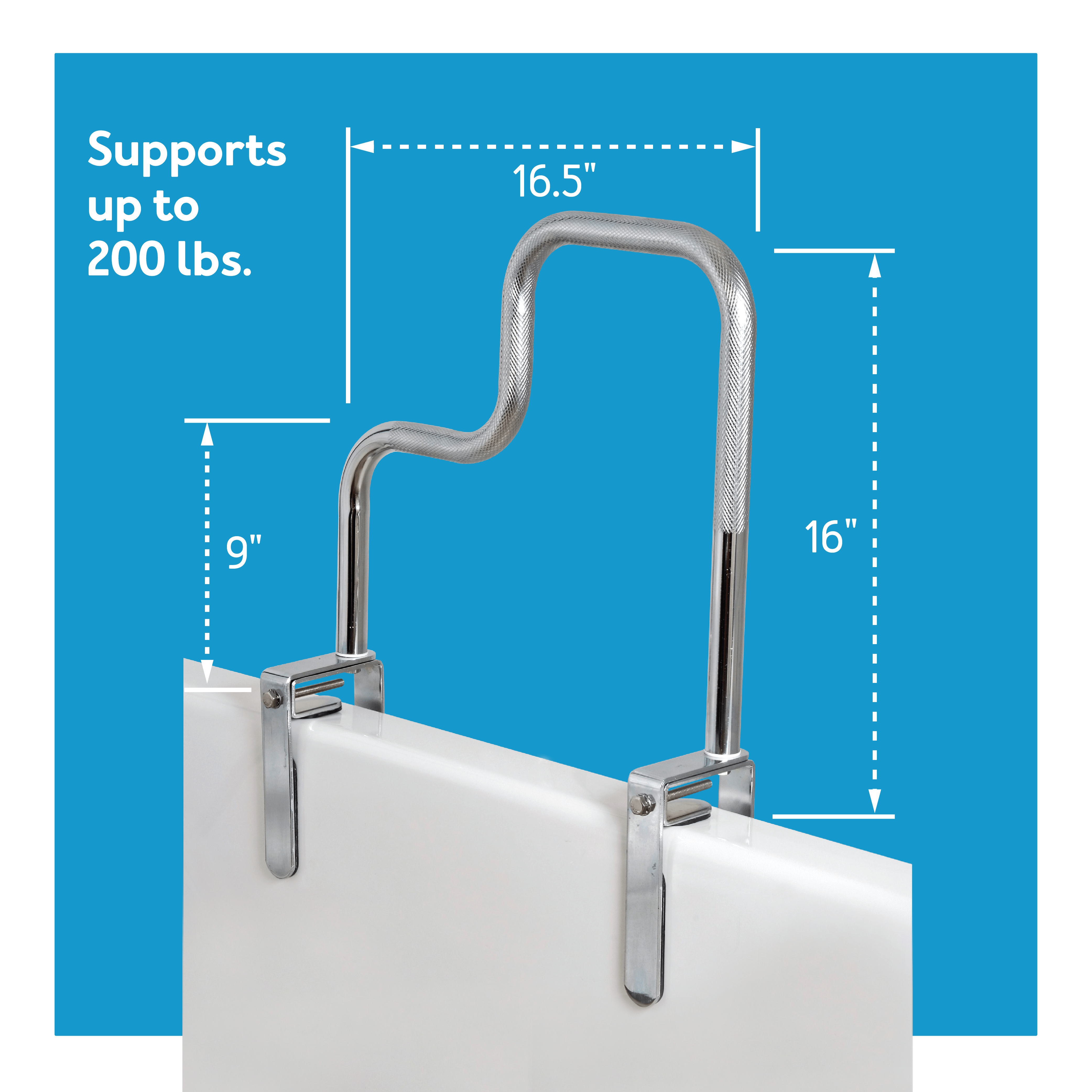 Grab Bars Carex White Bathtub Rail Aspen Healthcare Grab Bars