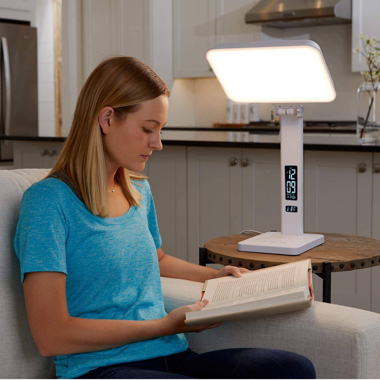 TheraLite Aura Qi Light Therapy Lamp - Carex Health Brands