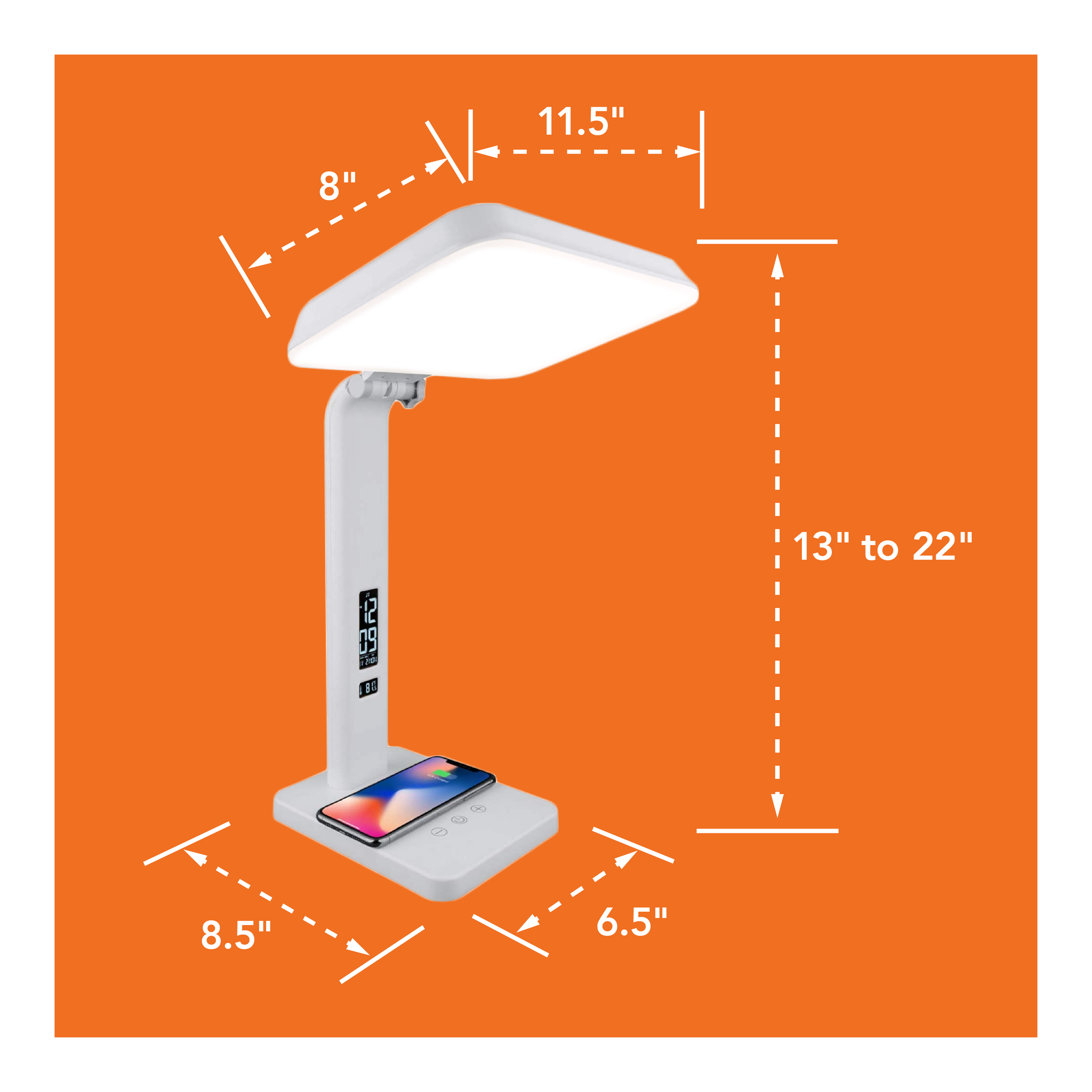 TheraLite Aura Qi Light Therapy Lamp - Carex Health Brands